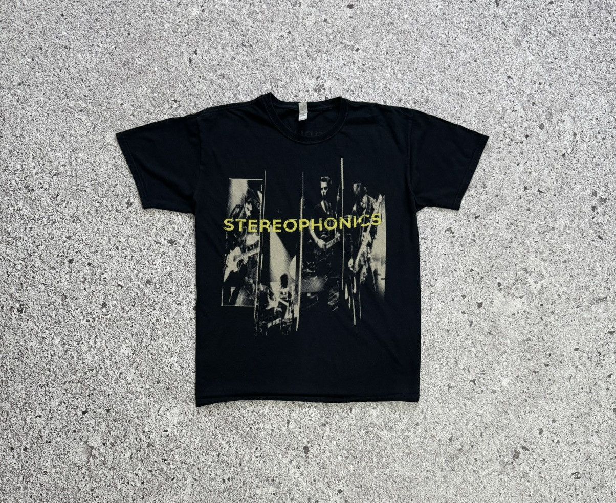 Band Tees × Vintage Vintage Stereophonics European Tour 2010 Rock Band T-Shirt Size US L / EU 52-54 / 3 - 3 Thumbnail