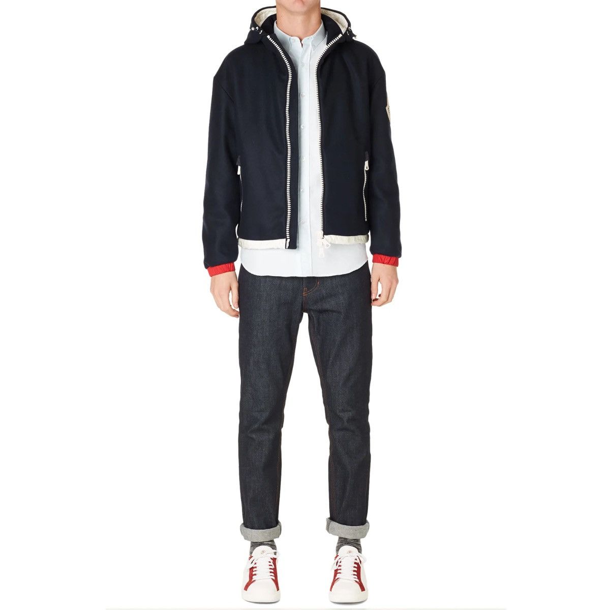 Moncler 🔥🔥 Moncler x AMI Jeremie Jacket Size US L / EU 52-54 / 3 - 20 Thumbnail