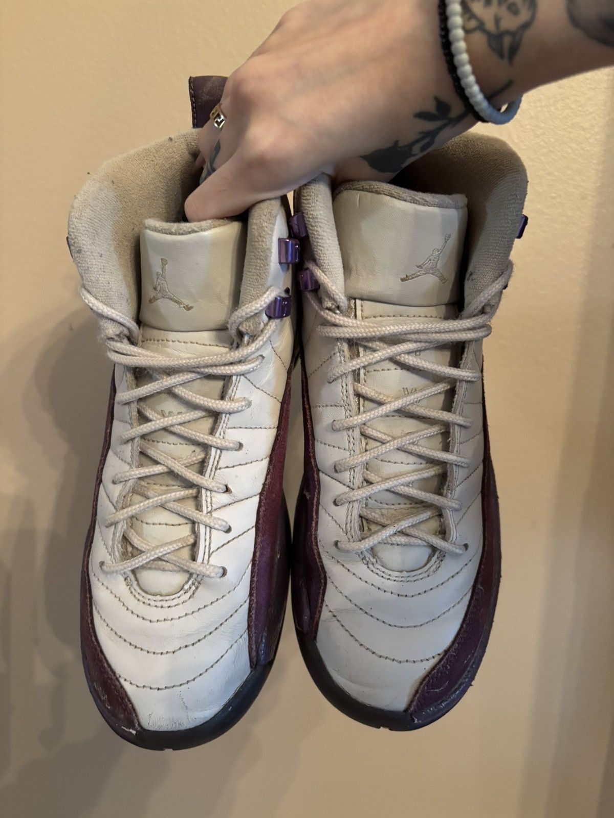 Jordan Brand Air Jordan 12 Retro GS 'Pro Purple' Size US 7 / IT 37 - 3 Thumbnail