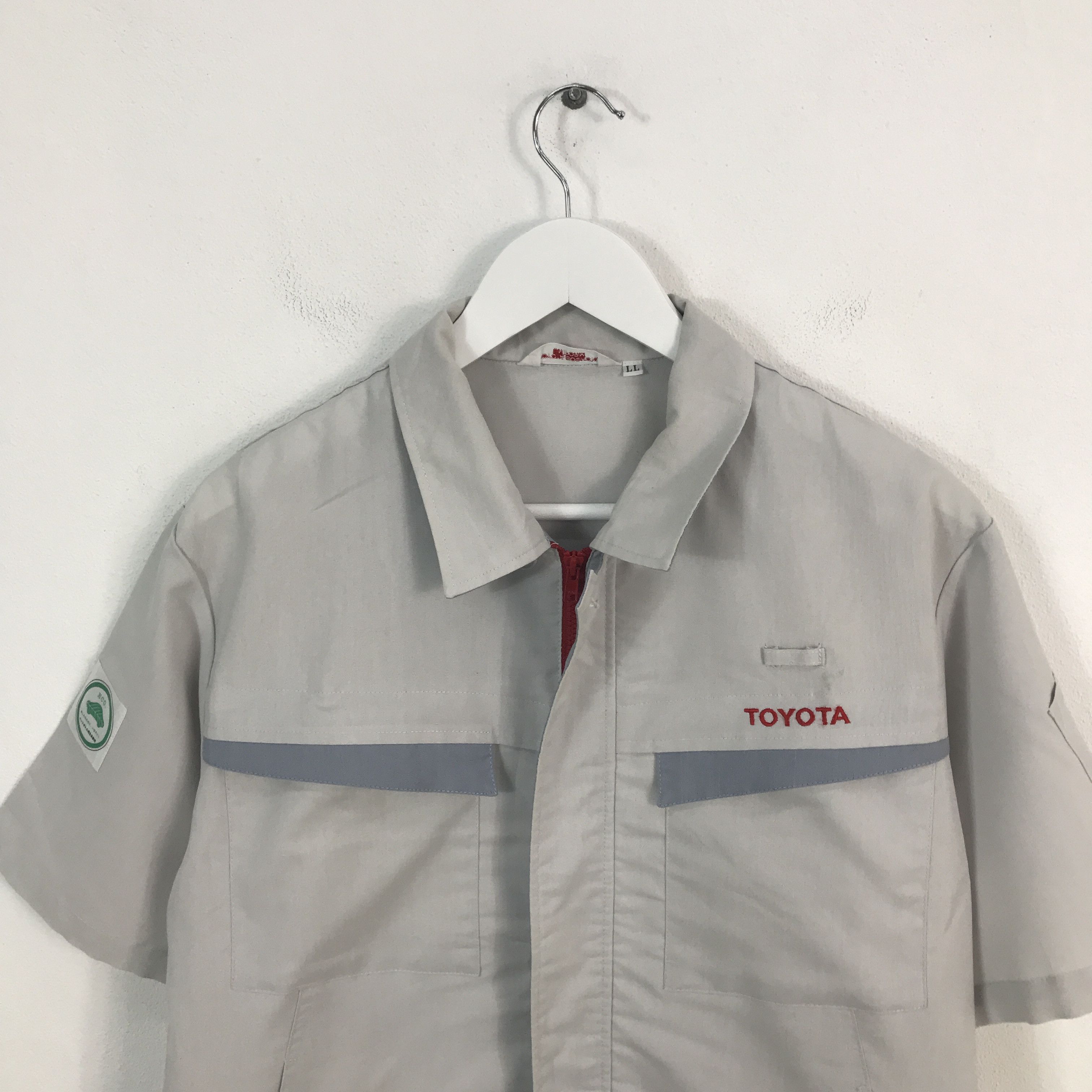 Japanese Brand Rare Toyota Racing Worker Jacket Size US M / EU 48-50 / 2 - 2 Thumbnail