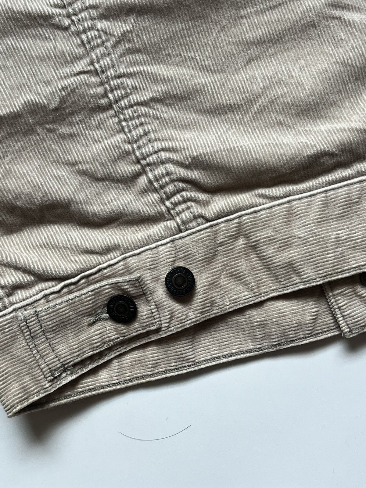 URBAN RESEARCH DOORS Urban Research Japanese Brand Corduroi Trucker Jacket Size US S / EU 44-46 / 1 - 7 Thumbnail