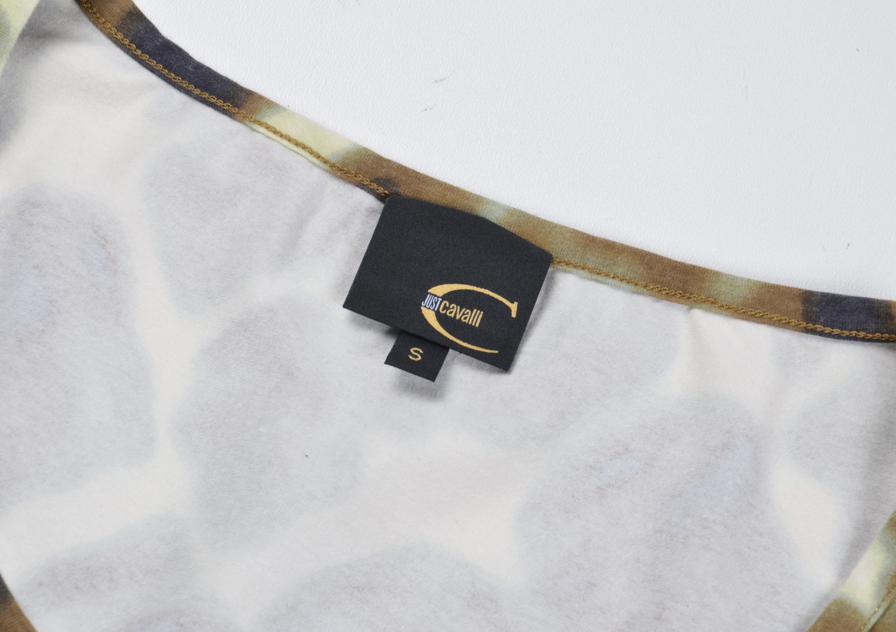 Just Cavalli Vintage Just Cavalli Y2K Animal Print Stretch 3/4 Sleeve Top Size S / US 4 / IT 40 - 7 Thumbnail