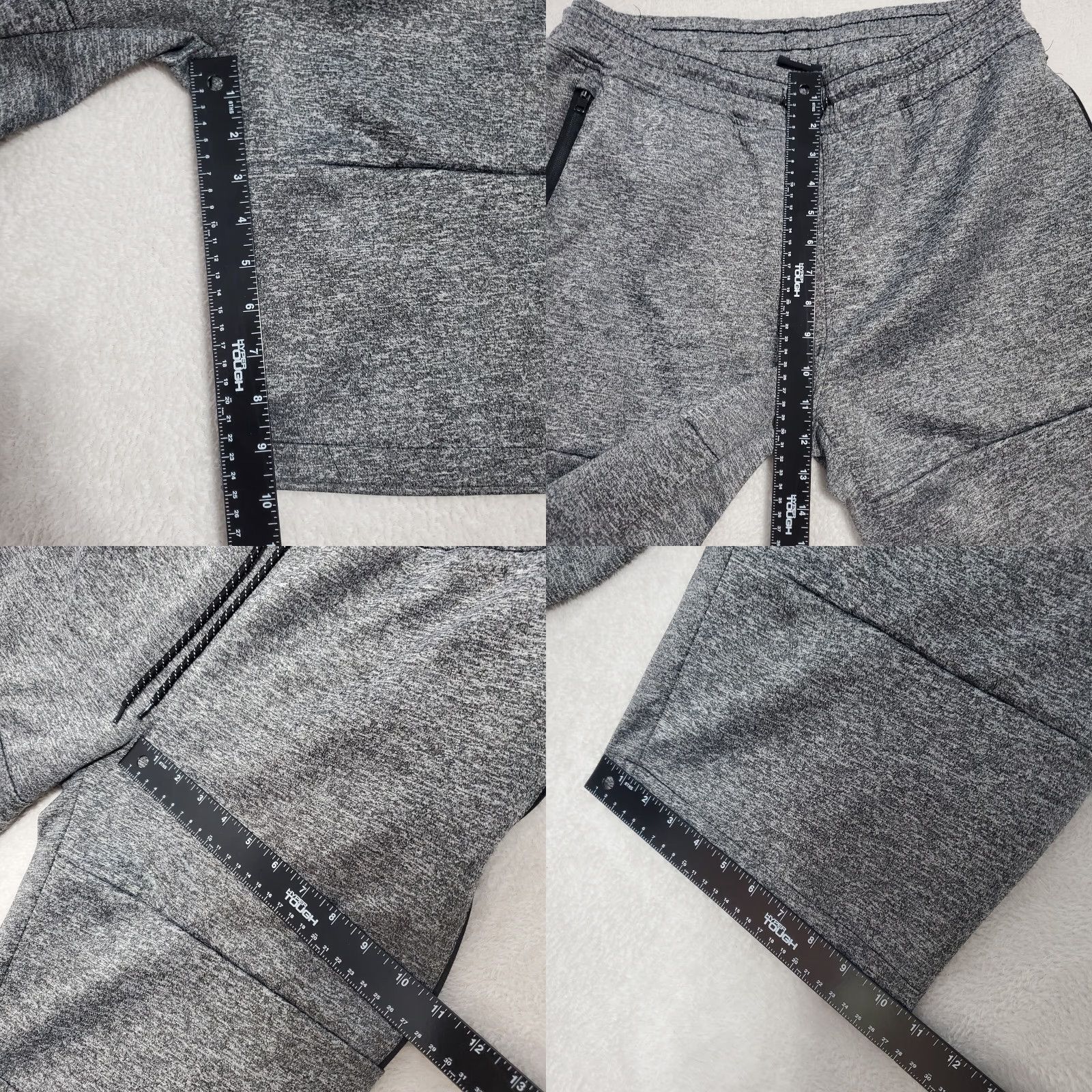 Southpole Southpole Sweat Shorts Men XL Gray Drawstring Zip Pockets Athletic Shorts Mens XL Gray Sweat Size US 36 / EU 52 - 8 Thumbnail