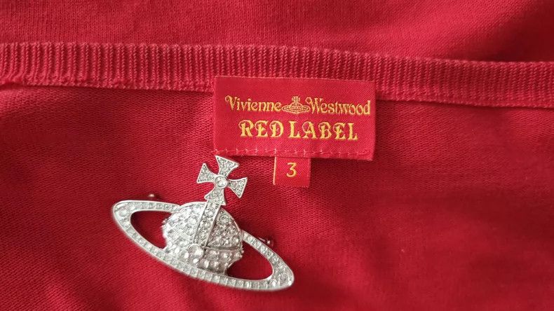 Vivienne Westwood Vivienne Westwood Red knit sweater cardigan Size M / US 6-8 / IT 42-44 - 7 Thumbnail