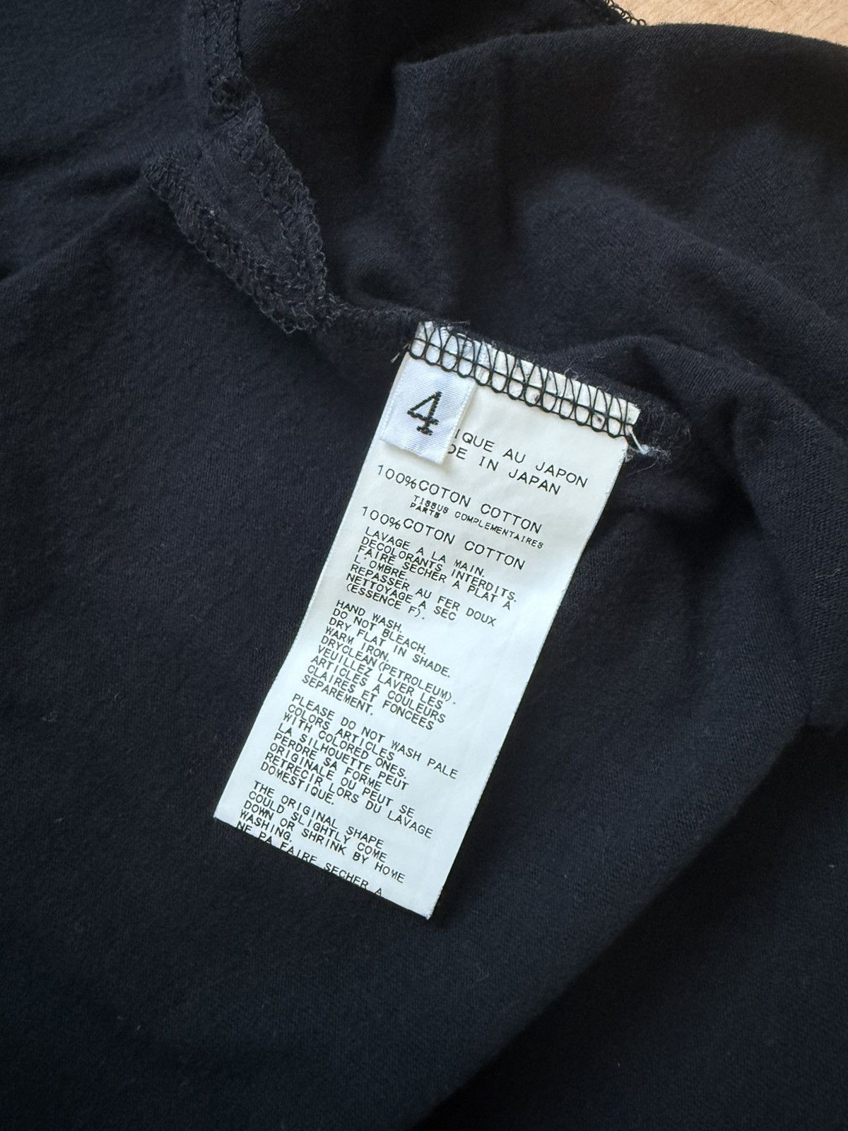 Vintage × Yohji Yamamoto Yohji Yamamoto pour homme tshirt Size US L / EU 52-54 / 3 - 4 Thumbnail
