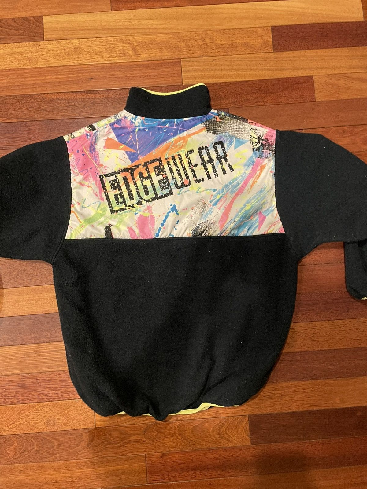 Coca Cola × Vintage Insane Vintage Diet Coke EdgeWear Neon Print Ski Fleece Size US L / EU 52-54 / 3 - 4 Thumbnail