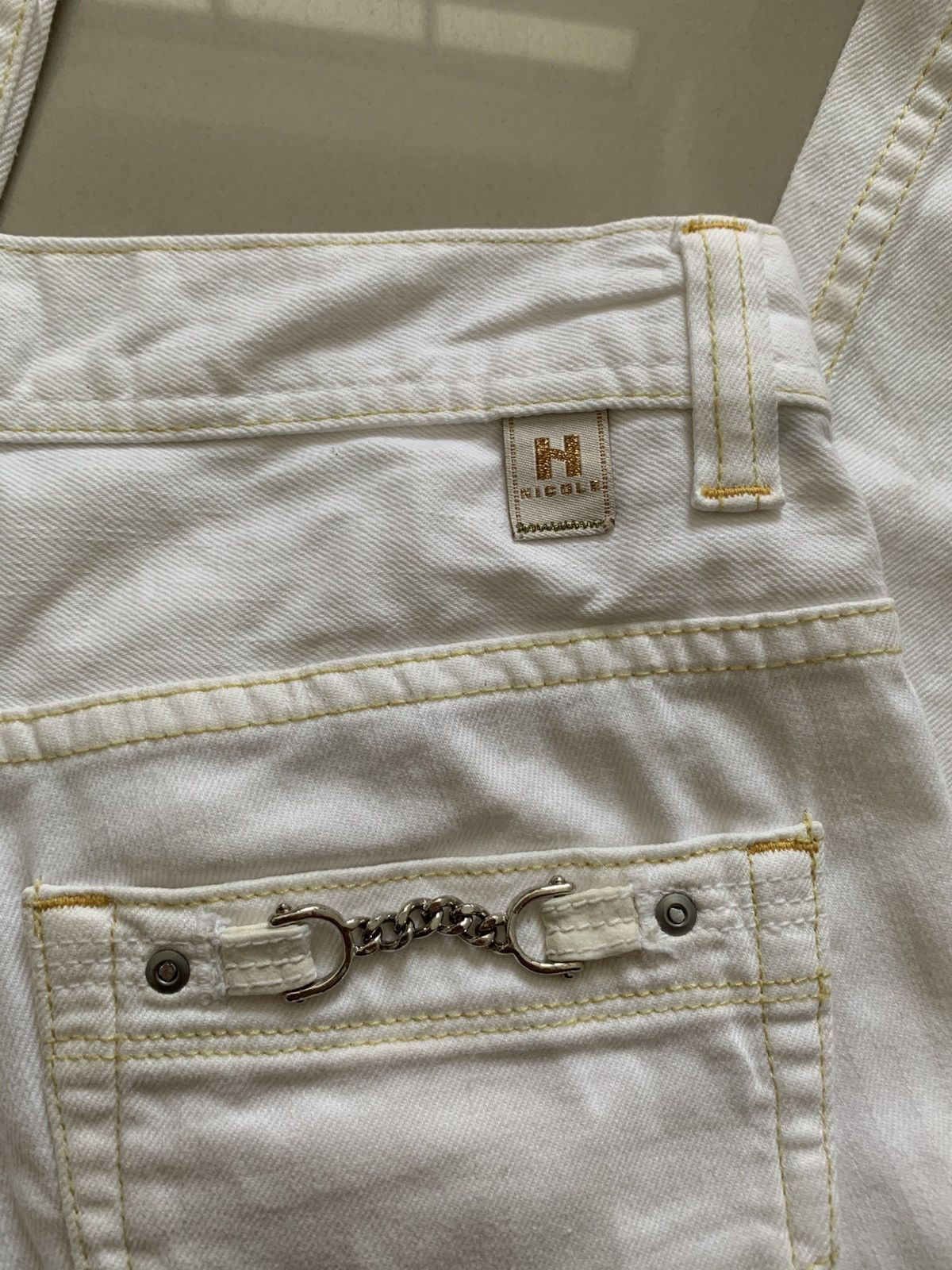 HIDEAWAYS Hideaways Nicole Club Zipper Flared Jeans Size US 32 / EU 48 - 10 Thumbnail