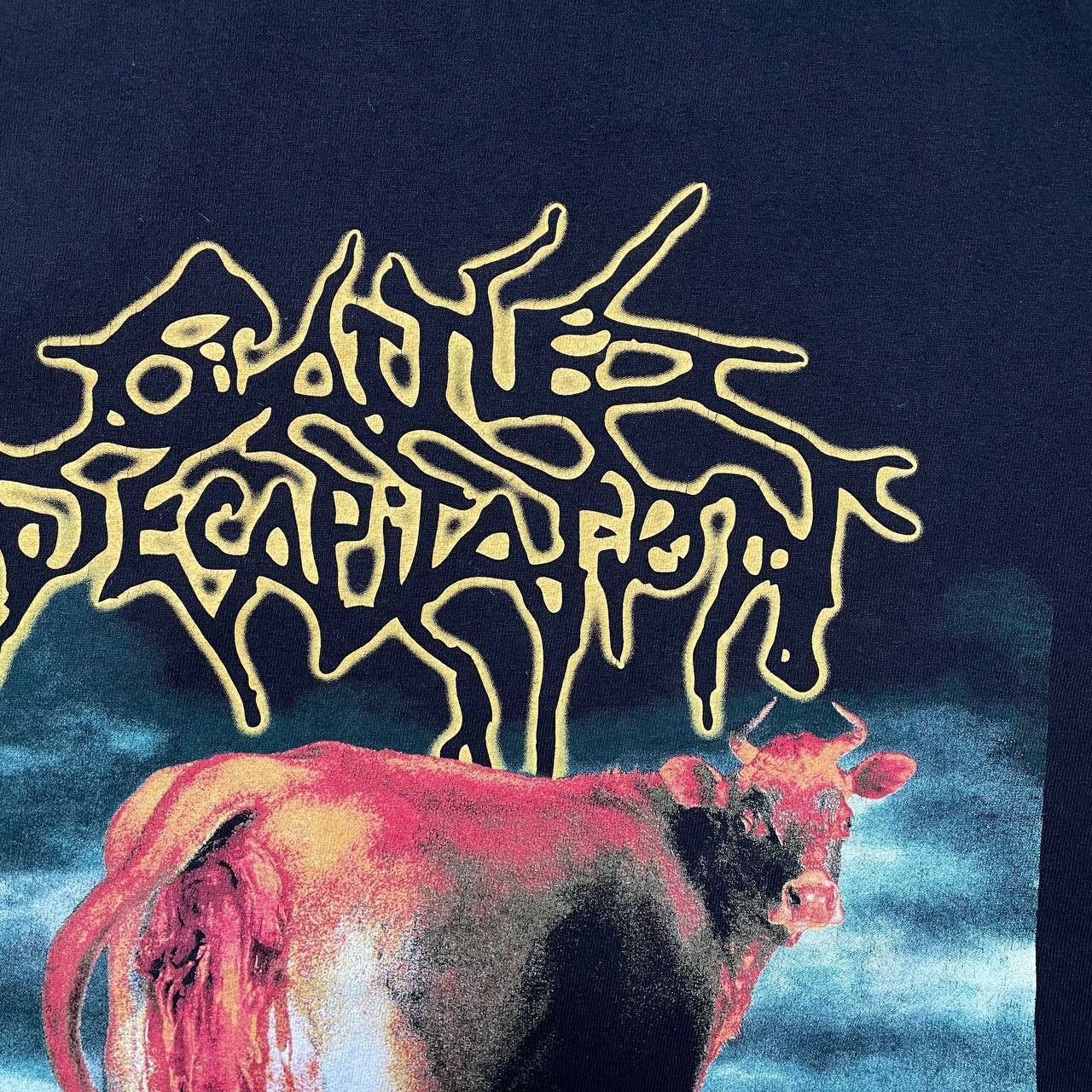 Band Tees Cattle Decapitation Humanure Deathgrind Band T Shirt Black M Size US M / EU 48-50 / 2 - 4 Thumbnail