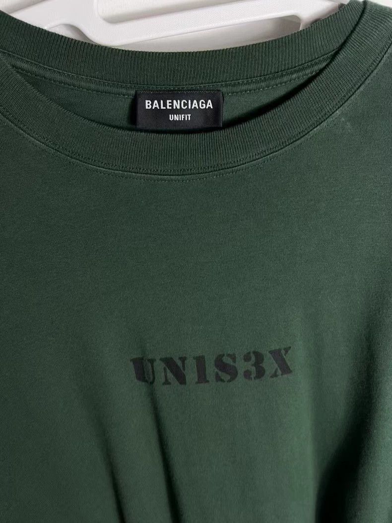 Balenciaga Balenciaga Dark Green Short Sleeve Size US XS / EU 42 / 0 - 2 Thumbnail