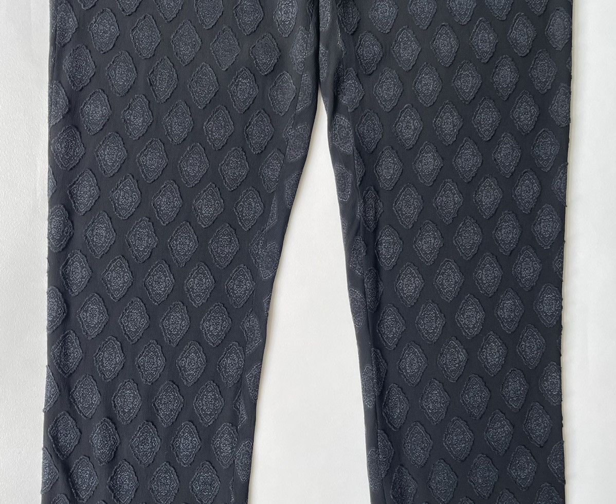 Ann Demeulemeester Medallion Jacquard Voile Trousers Size 28" / US 6 / IT 42 - 15 Thumbnail