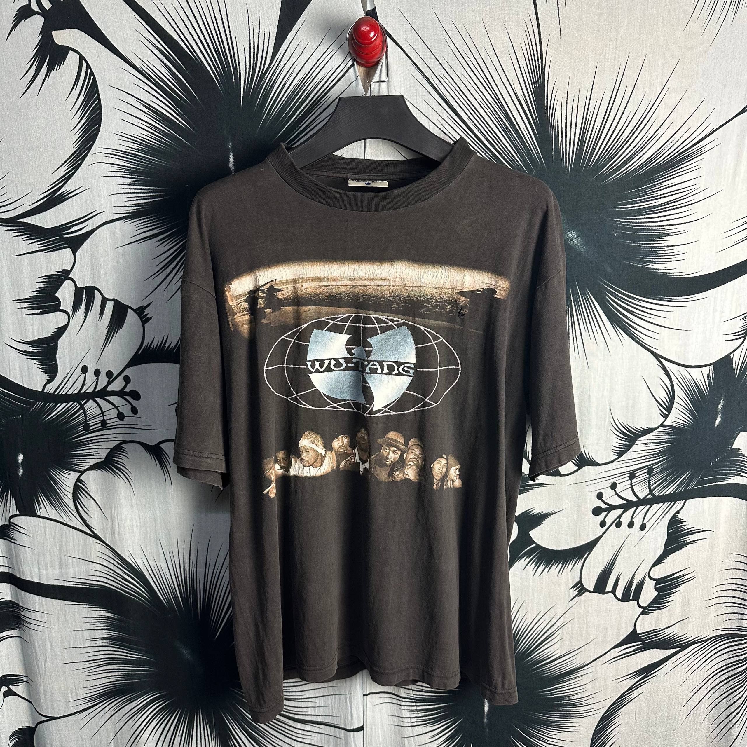 Vintage Rare Vintage Wutang Forever Redwood Tag Rap Tee T-Shirt Size US XL / EU 56 / 4 - 17 Thumbnail