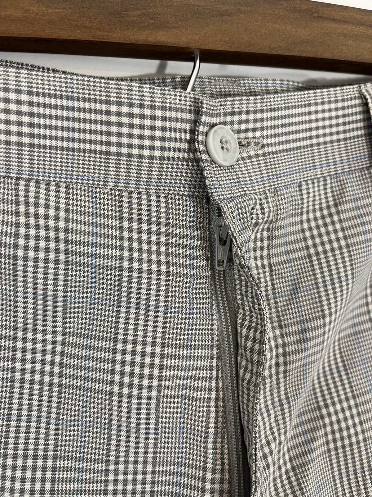 Vintage Check Plaid Pattern Y2K 2000s Skate Shorts Size US 36 / EU 52 - 7 Thumbnail