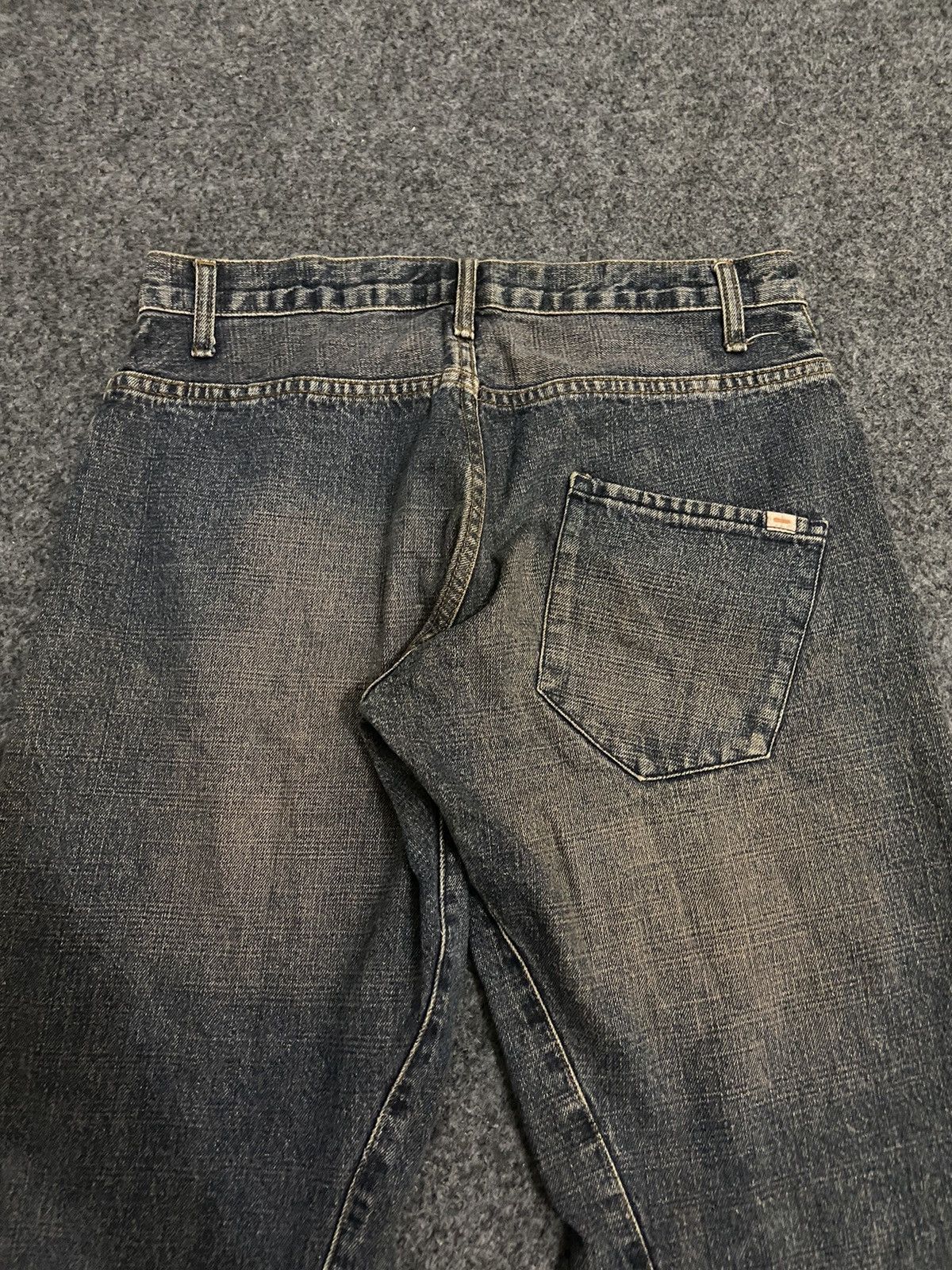 20471120 × Japanese Brand × Le Grande Bleu (L.G.B.) Samuel & Kevin baggy denim pants Size US 29 - 3 Thumbnail