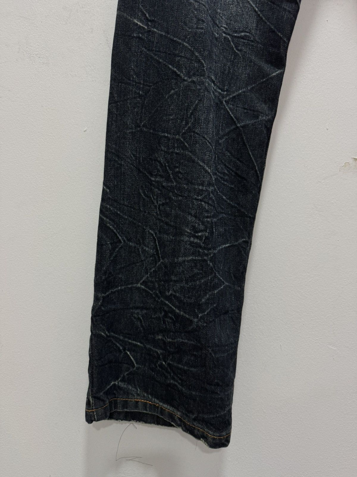 Japanese Brand JAPANESE DESIGN NYLAUS DOUBLE WAIST SEDITIONARIES STYLE JEAN Size US 30 / EU 46 - 13 Thumbnail