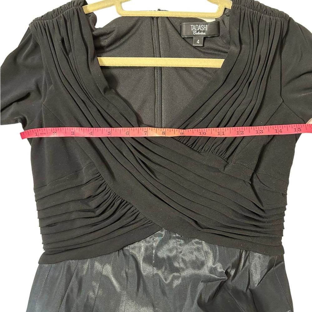 Designer Tadashi Shoji l Pleated A Line Skirt Dress Size 4 Size S / US 4 / IT 40 - 5 Thumbnail