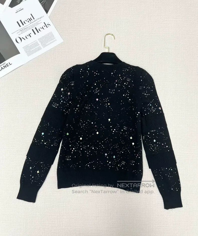 Chanel Full of stars cashmere sweater