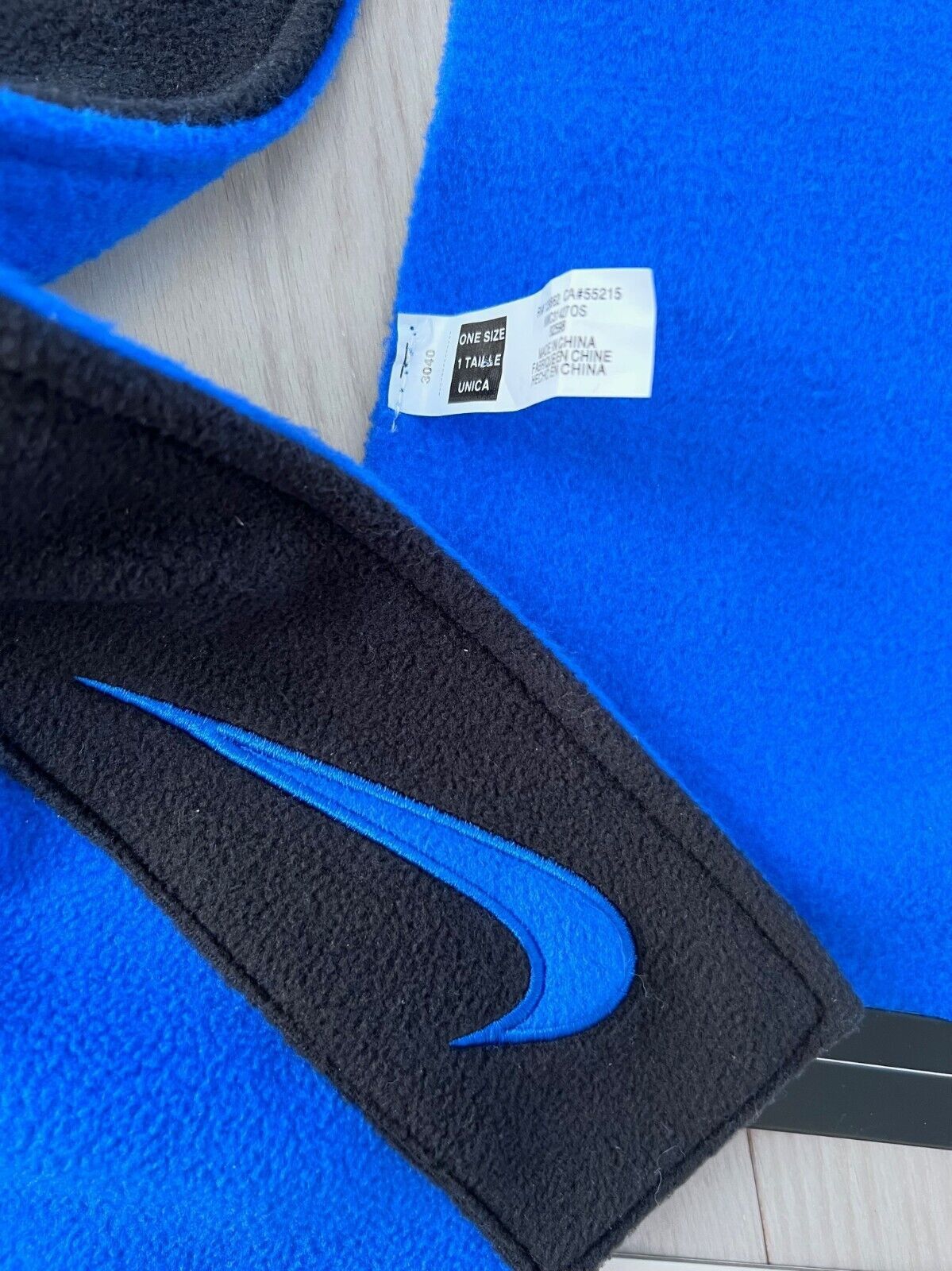 Nike Nike Therma-Fit Tech Fleece Scarf Blue Black Size ONE SIZE - 2 Thumbnail