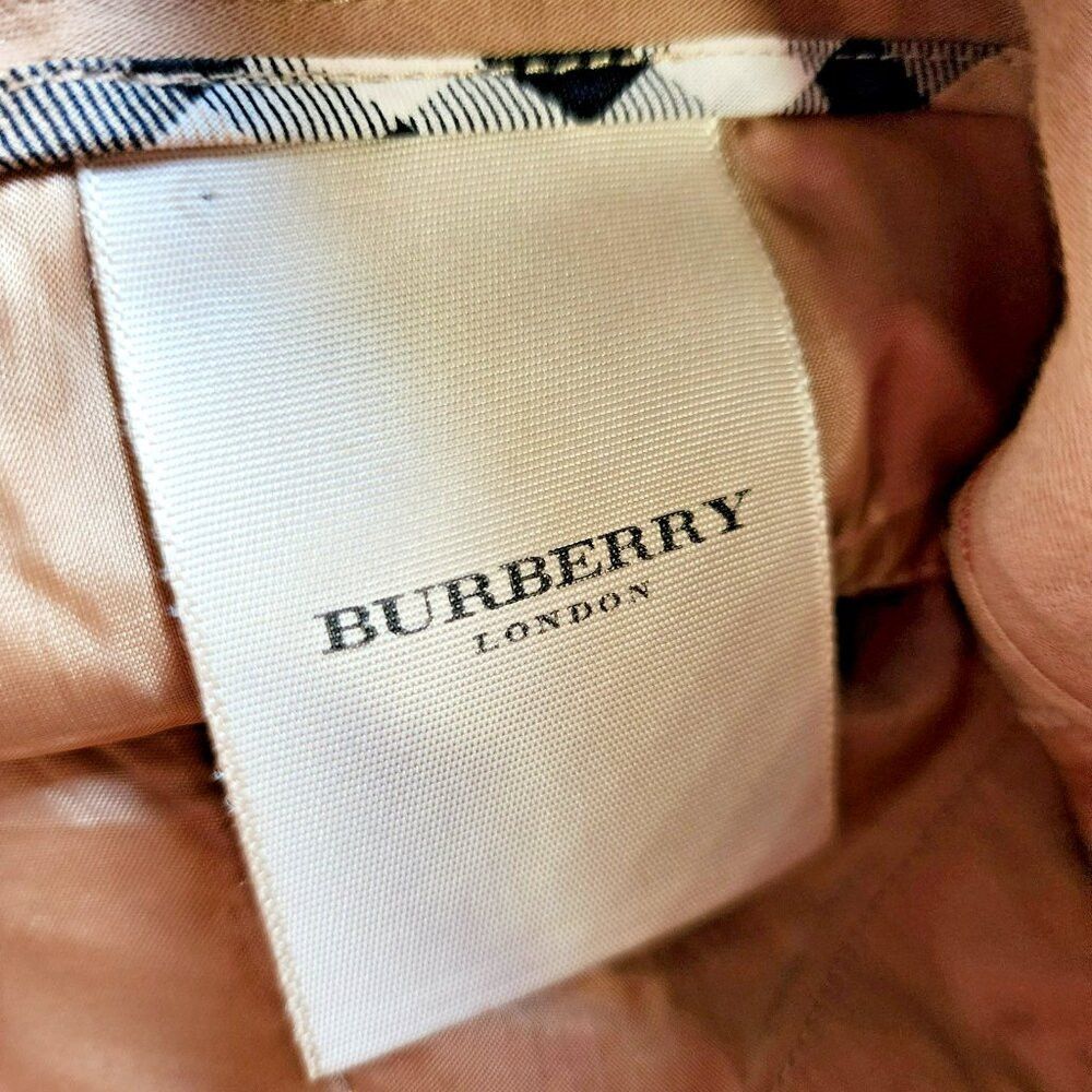 Burberry Burberry Pants Size 8 – Brown Cotton Blend, Wide Leg, Mid-R Size 30" / US 8 / IT 44 - 4 Thumbnail
