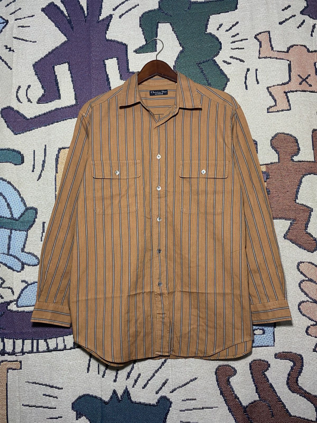 Christian Dior Monsieur Christian Dior Monsieur Vintage Shirt Size US L / EU 52-54 / 3 - 1 Thumbnail