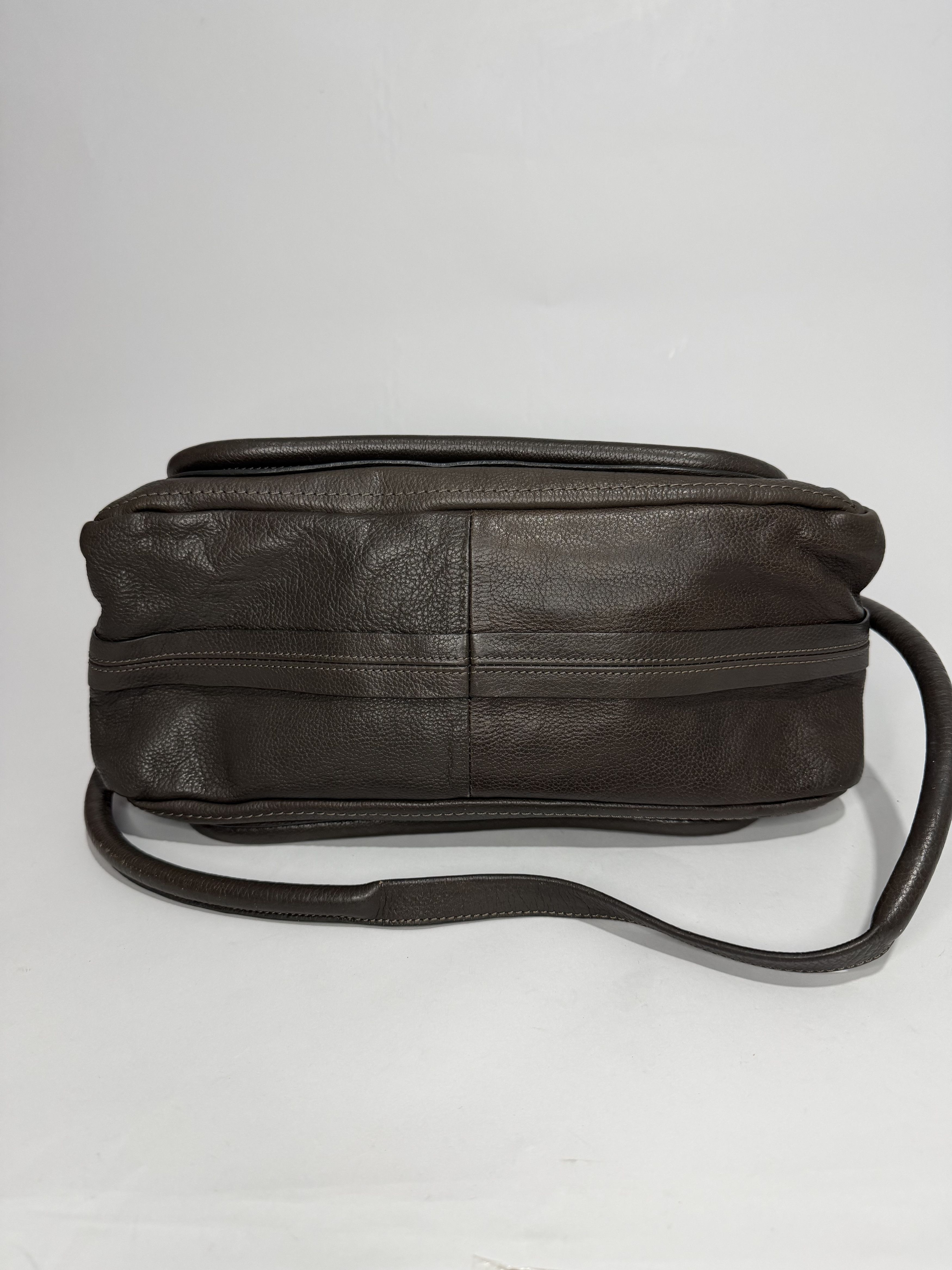 Chloe Chloe Grey Leather Medium Paraty Shoulder Bag Size ONE SIZE - 6 Thumbnail