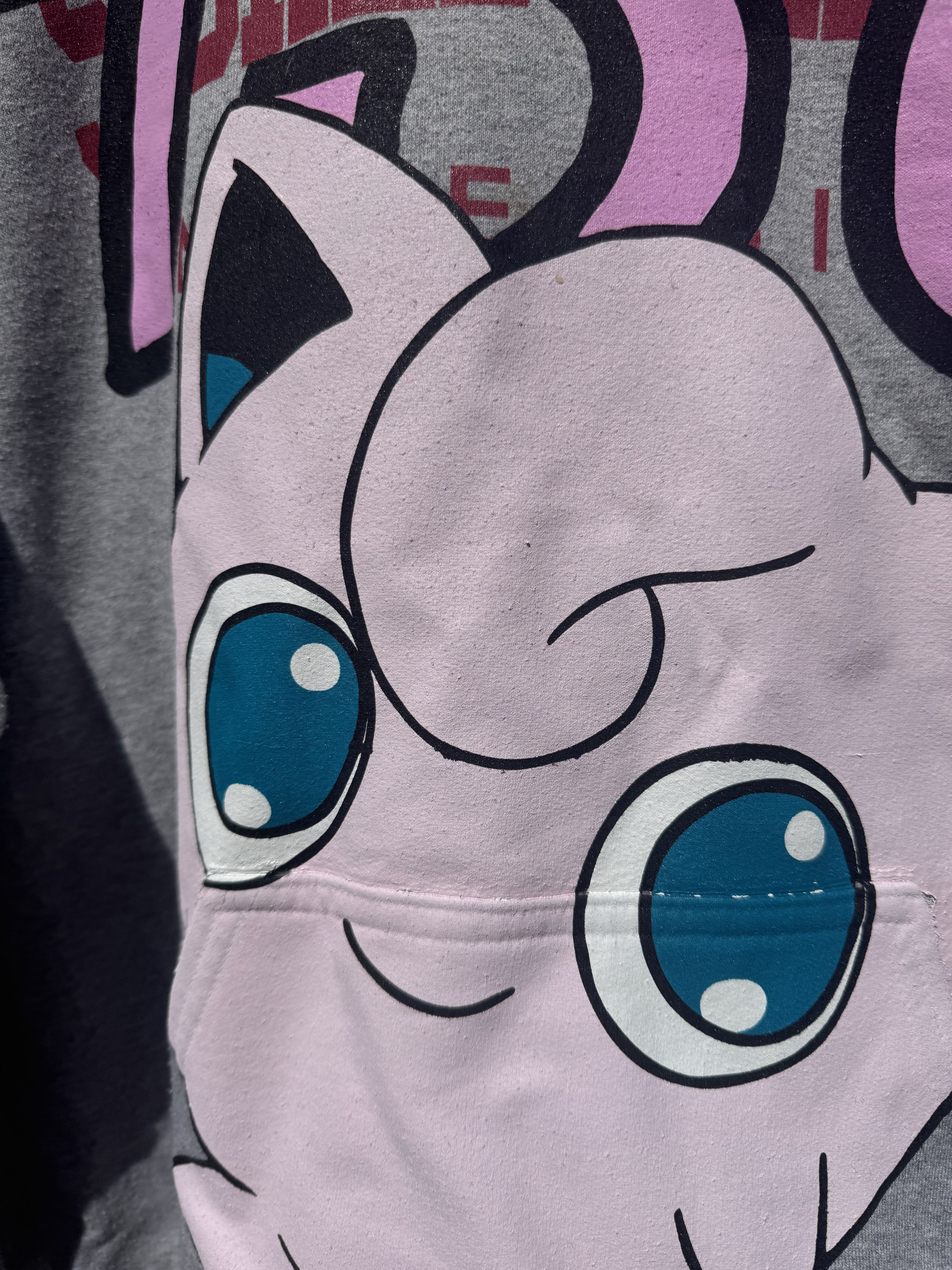 Asspizza 1 OF 1 Ass Pizza x Pokemon - Jigglypuff hoodie Size US S / EU 44-46 / 1 - 2 Thumbnail