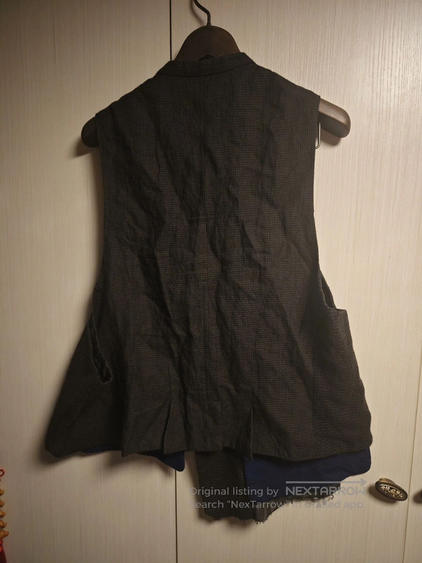 Ziggy Chen Ziggy Chen 19AW Houndstooth Cashmere Vest. Size US M / EU 48-50 / 2 - 4 Thumbnail