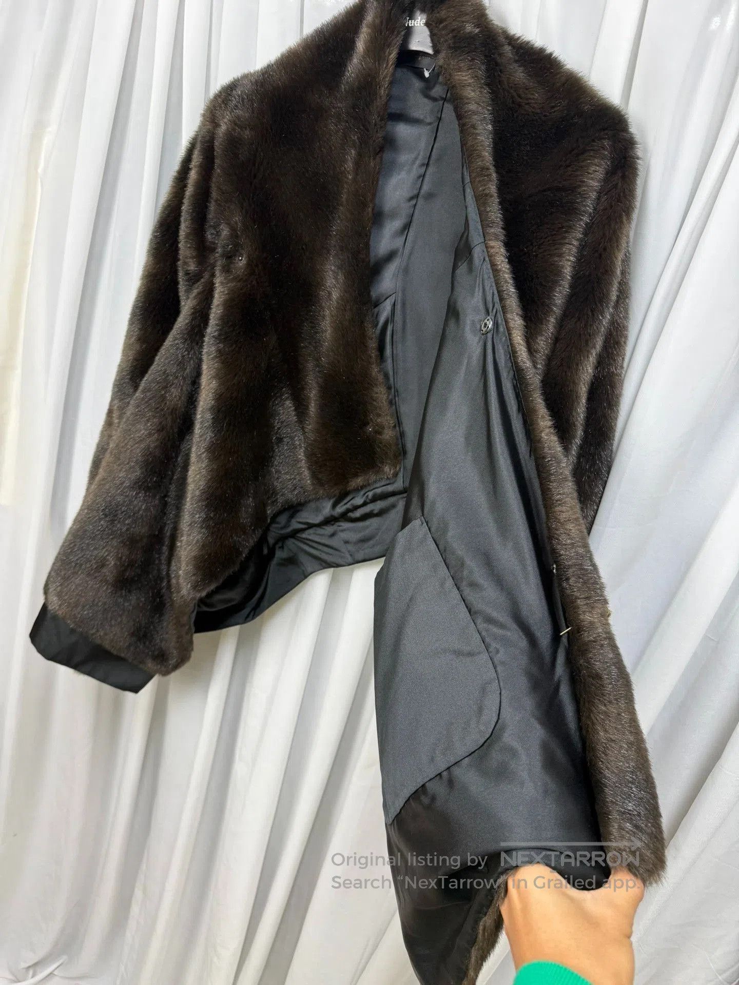 Comme des Garcons Comme des Garcons 04AW Irregular Fur Jacket Cape. Size US M / EU 48-50 / 2 - 5 Thumbnail