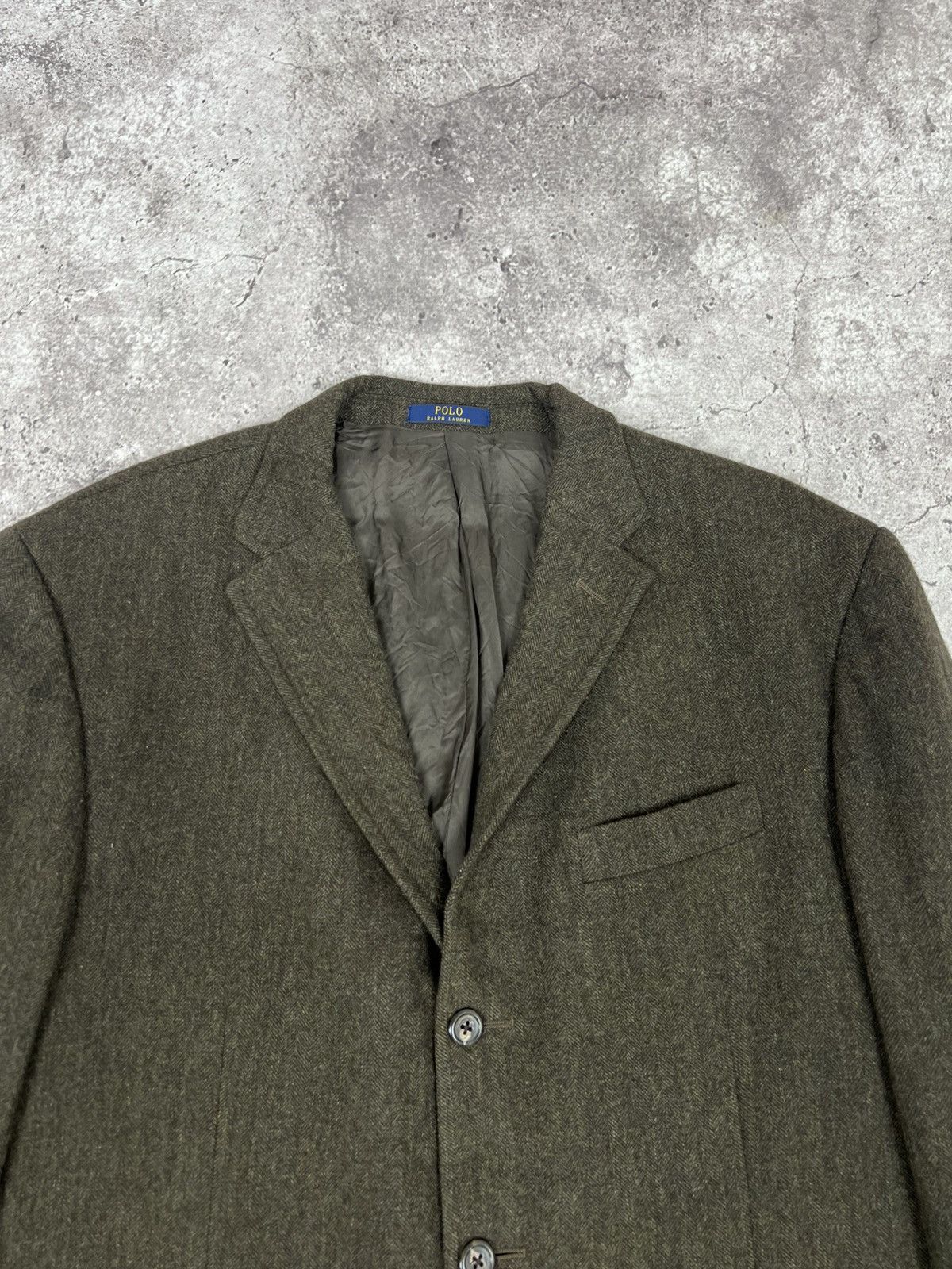 Polo Ralph Lauren Polo Ralph Lauren Wool Blazer Jacket Button Size 44R - 4 Thumbnail