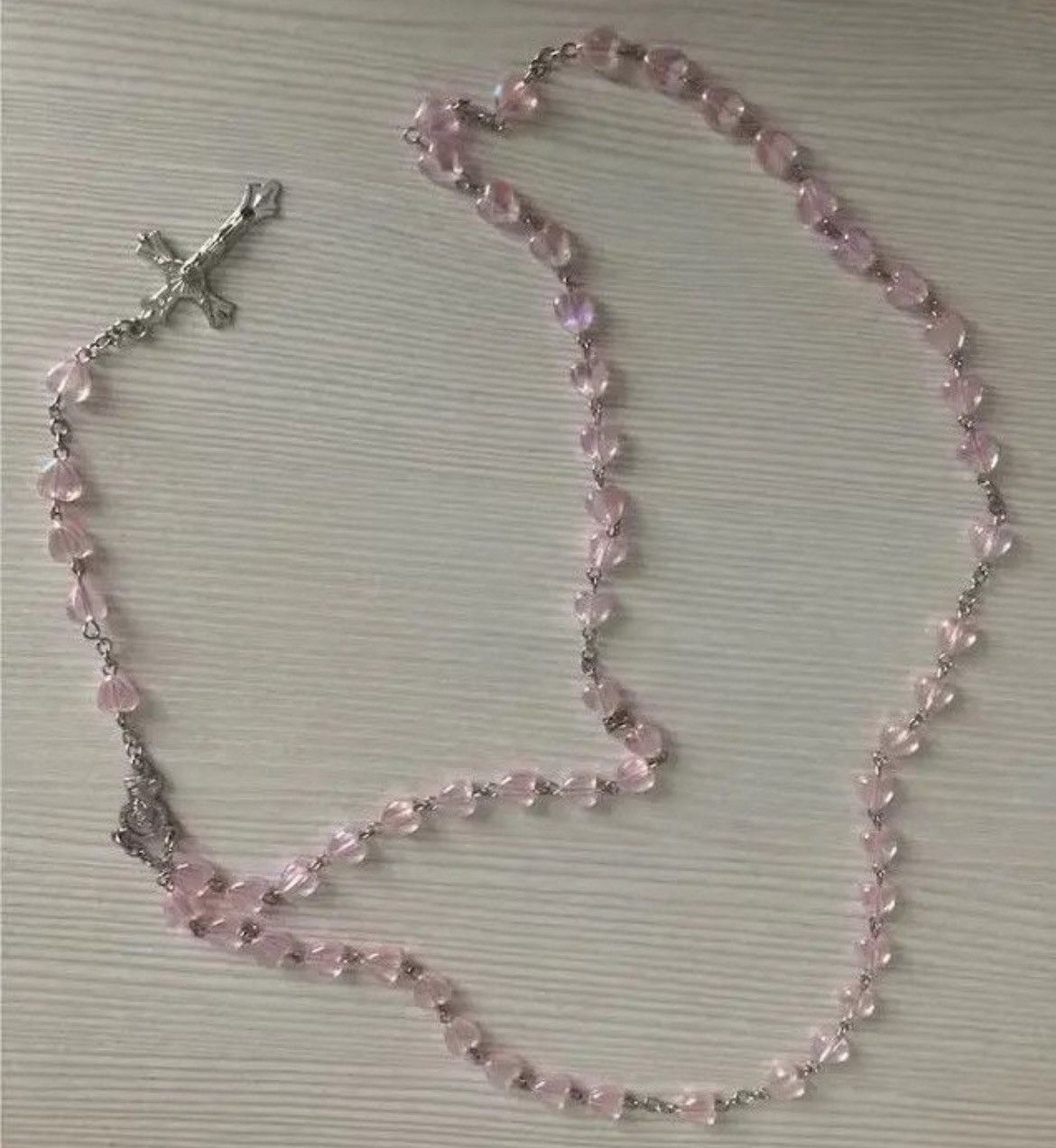 Jewelry × Other Saint Benedict Rosary Necklace Chain Catholic Church Jesus Size ONE SIZE - 2 Thumbnail