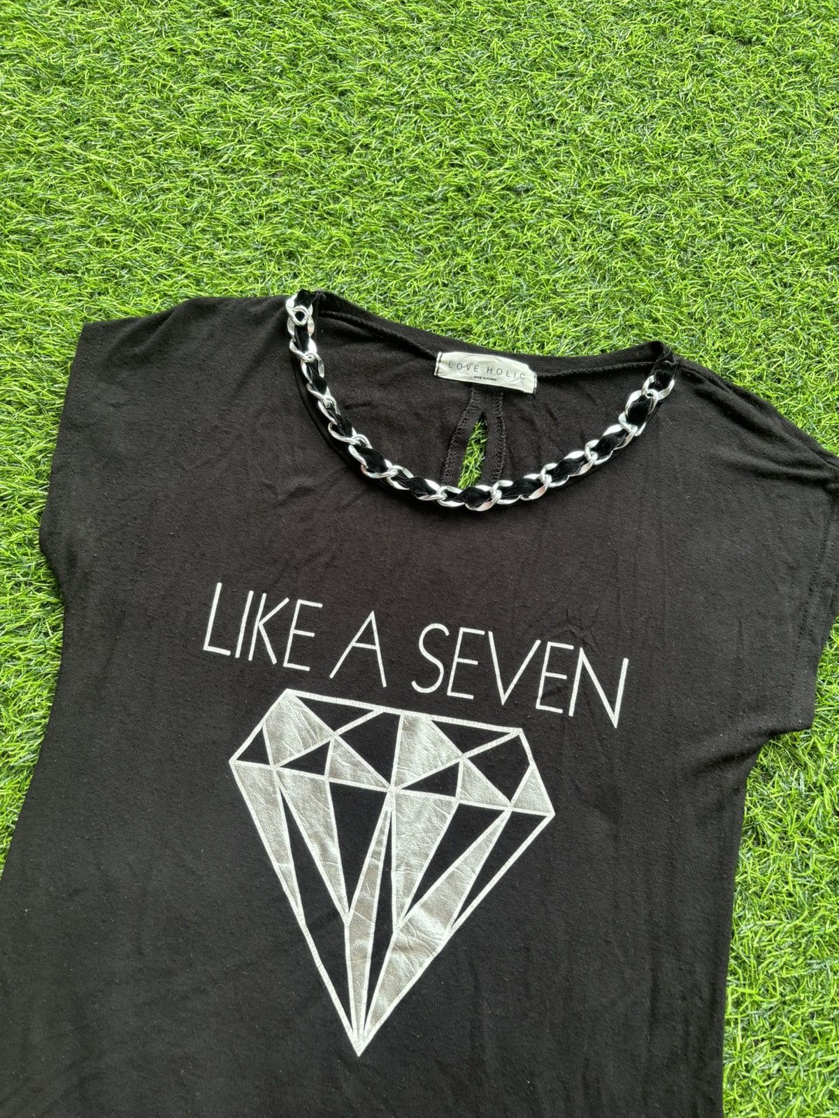 Hysteric Glamour Y2k Love Holic Like a Seven Women's Tshirt Size S / US 4 / IT 40 - 3 Thumbnail