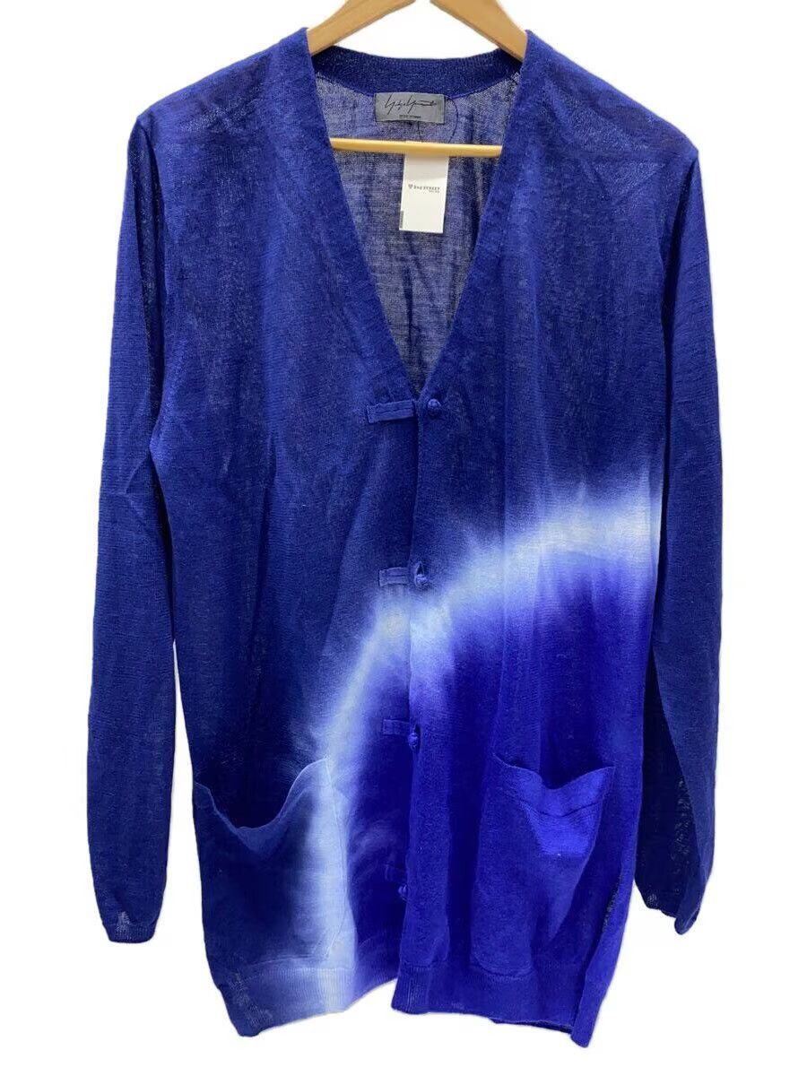 Yohji Yamamoto yohji yamamoto POUR HOMME 3/Linen/BLU Cardigan Size US L / EU 52-54 / 3 - 1 Thumbnail