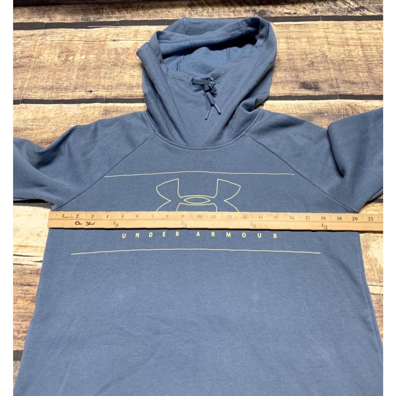 Under Armour Under Armour Sweatshirt Women Small Petite Hooded Pullover Blue Womens Size S / US 4 / IT 40 - 4 Thumbnail