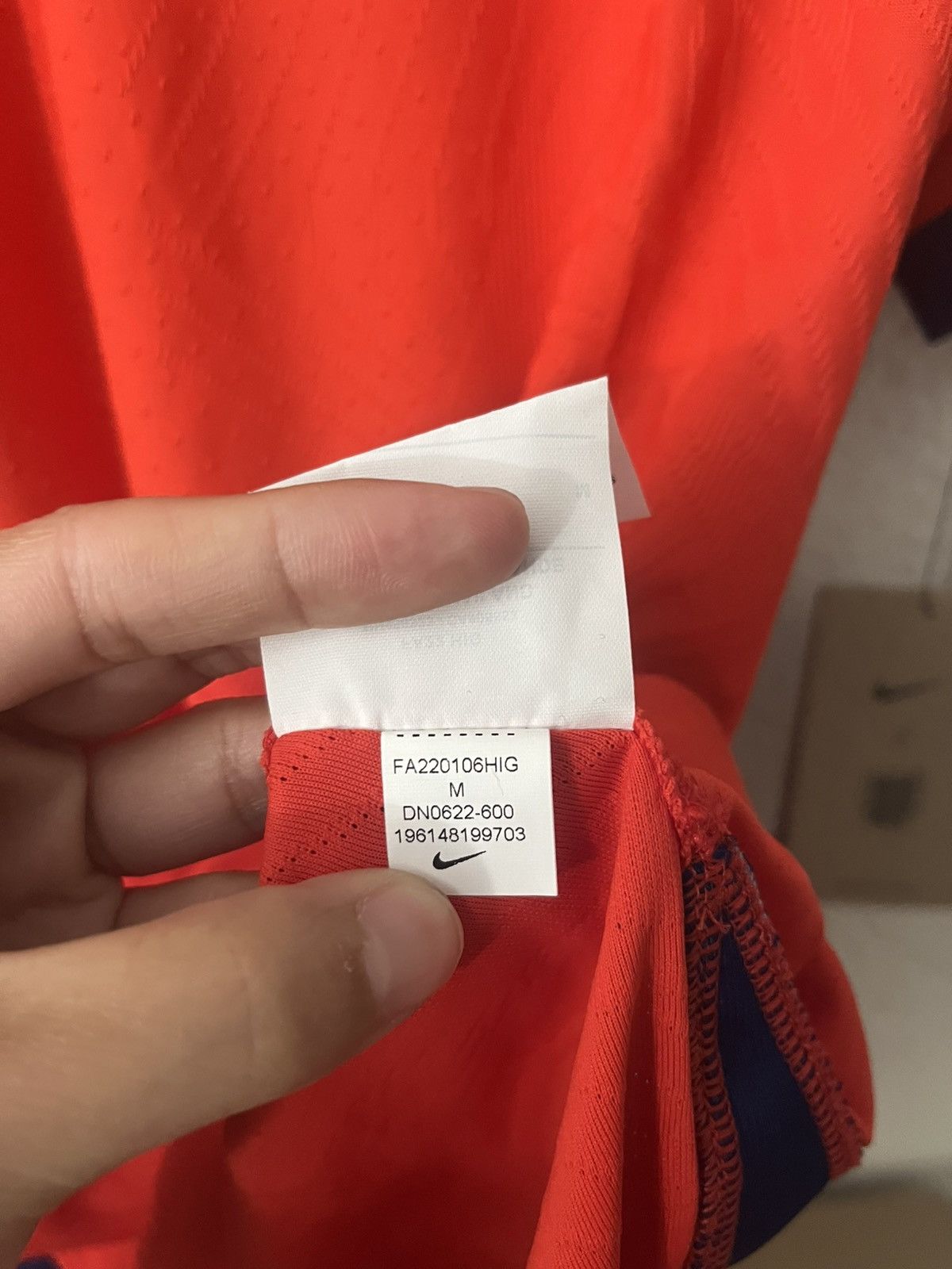 Nike Nike Authentic England Away Vapor Match Soccer Jersey 2022 Size US M / EU 48-50 / 2 - 6 Thumbnail