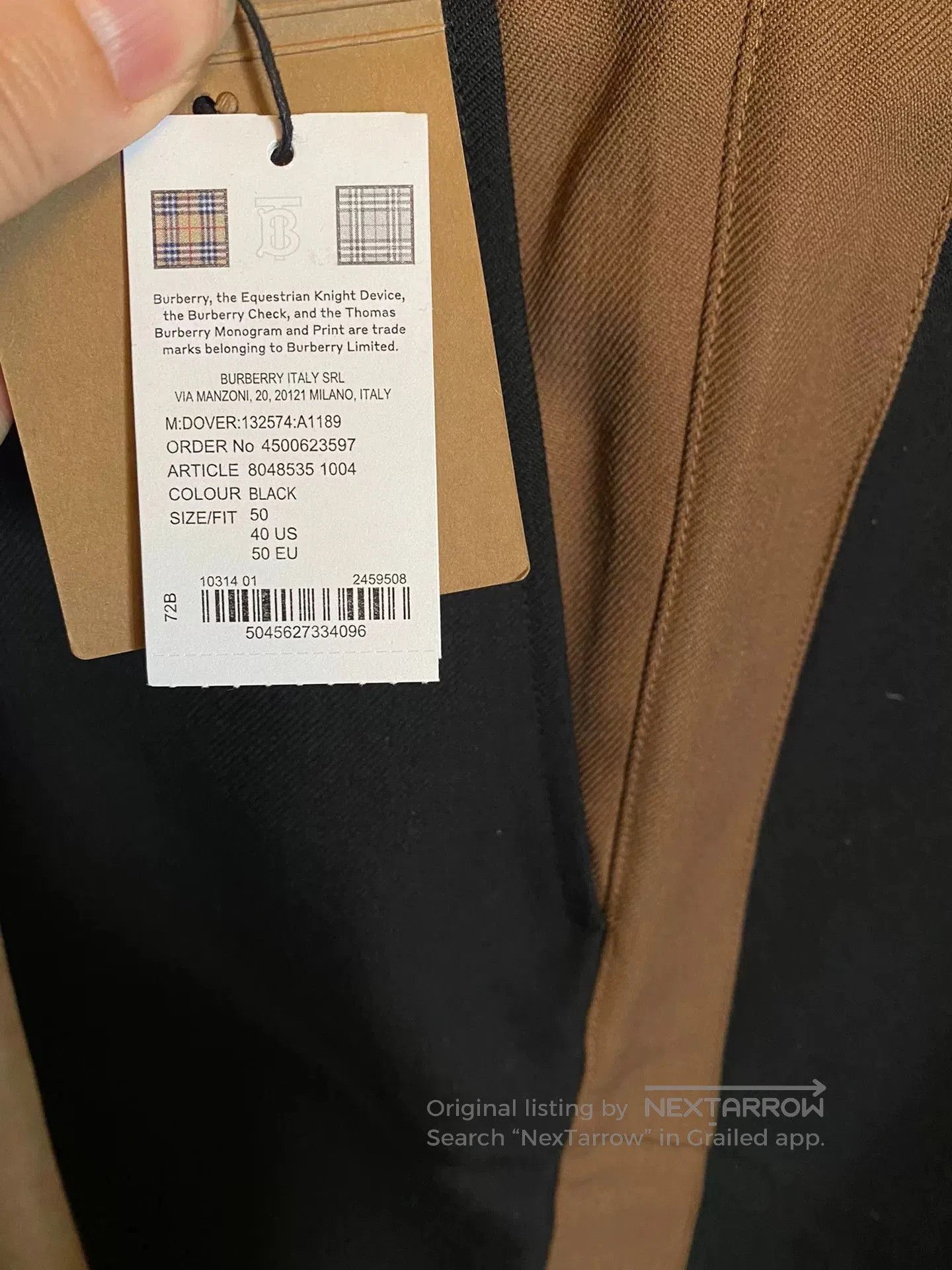 Burberry Burberry Wool Thick Casual Trousers. Size US 34 / EU 50 - 4 Thumbnail