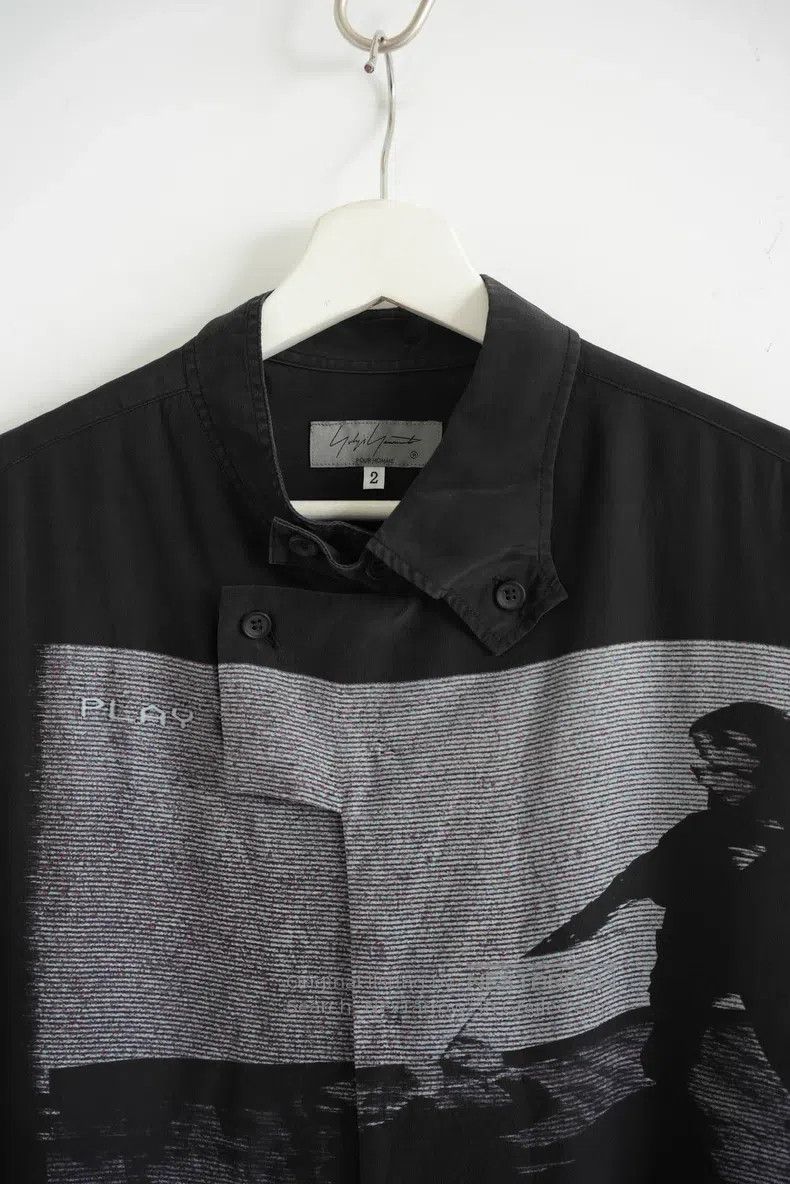 Yohji Yamamoto Yohji Yamamoto 22ss Movie Print Silk Shirt Size US M / EU 48-50 / 2 - 4 Thumbnail