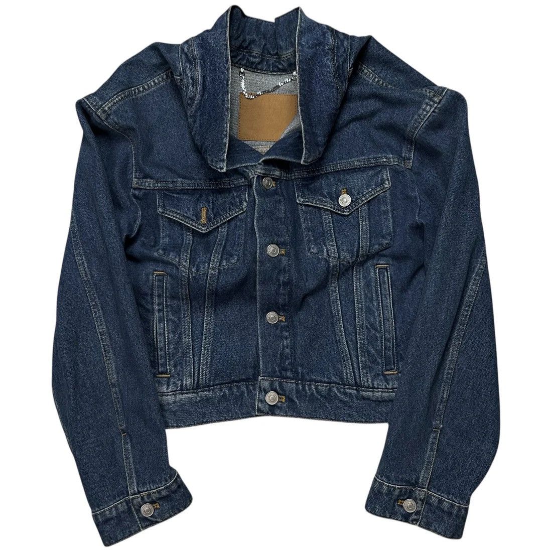 Balenciaga Distorted Denim Jacket - AW16