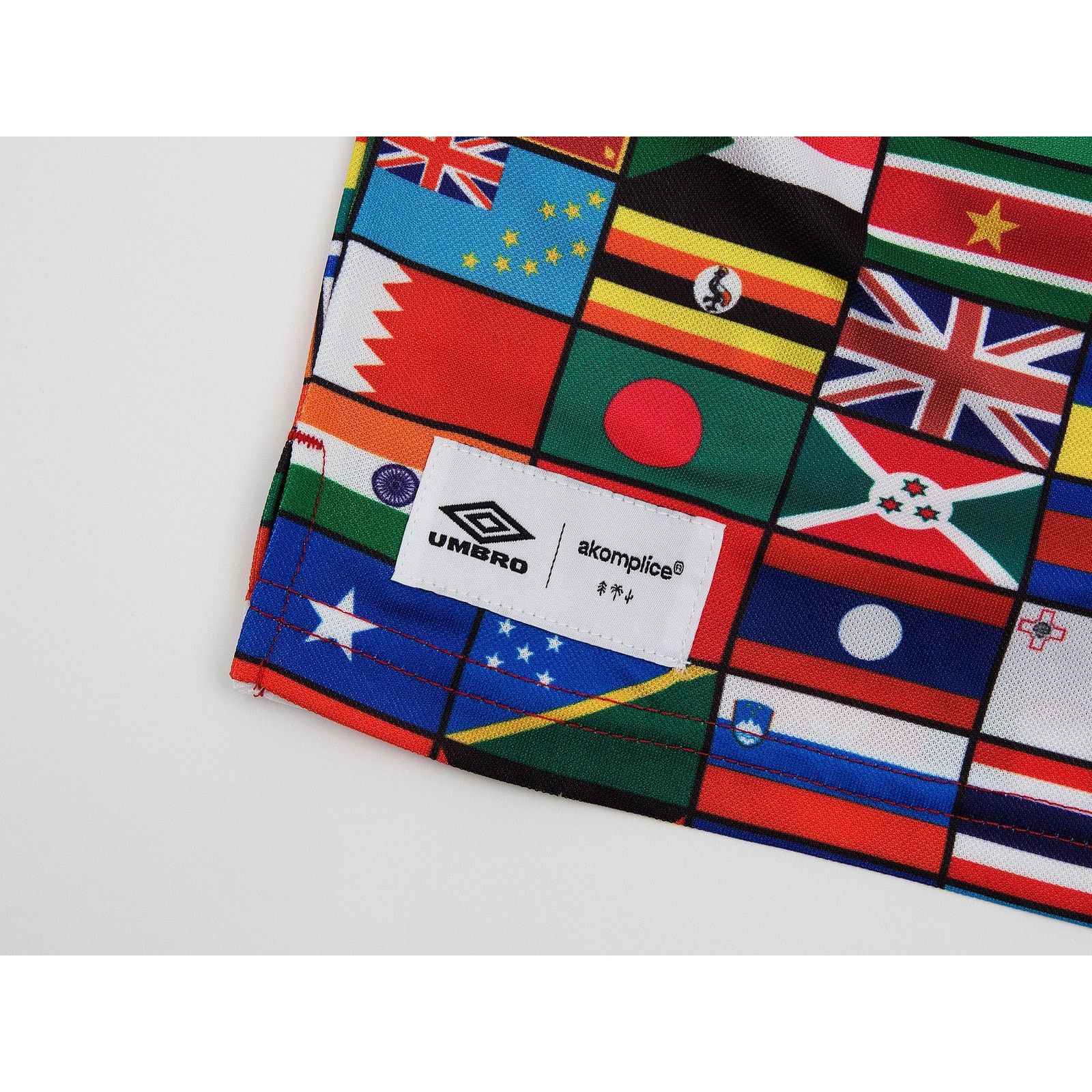 Akomplice AK + Umbro - World Peace Nylon Shorts - Large Size US 36 / EU 52 - 6 Thumbnail