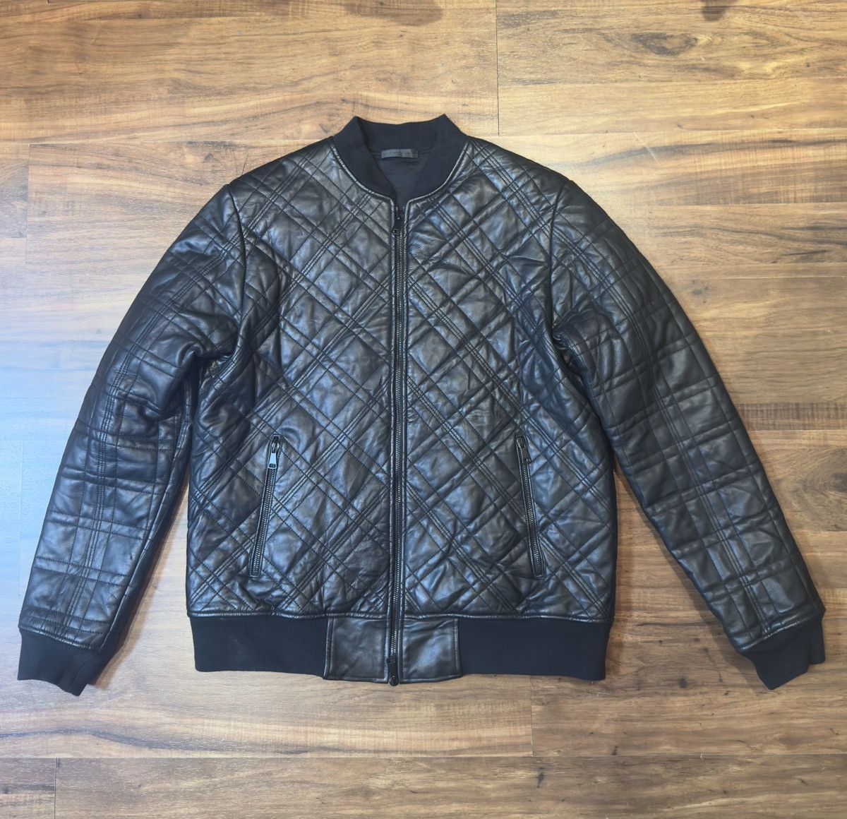 Other Qasimi Homme Paris F/W 2012 Leather Bomber Jacket Size US L / EU 52-54 / 3 - 1 Thumbnail