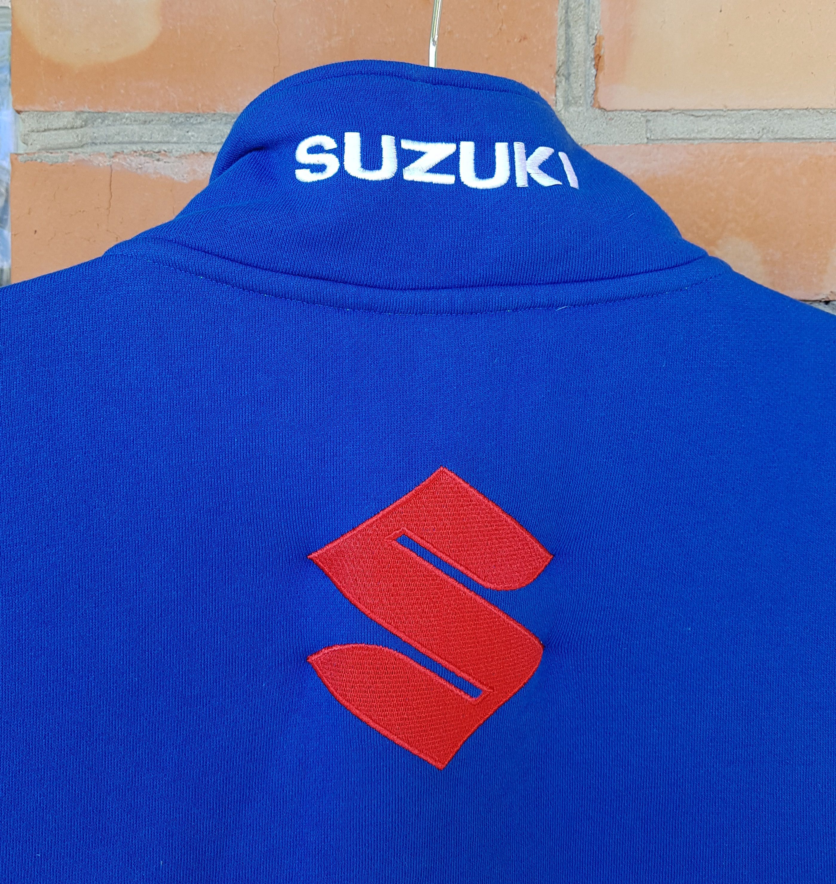 Japanese Brand Suzuki ECSTAR GSX-RR Full Zip Track Top Sweatshirt Size US S / EU 44-46 / 1 - 4 Thumbnail