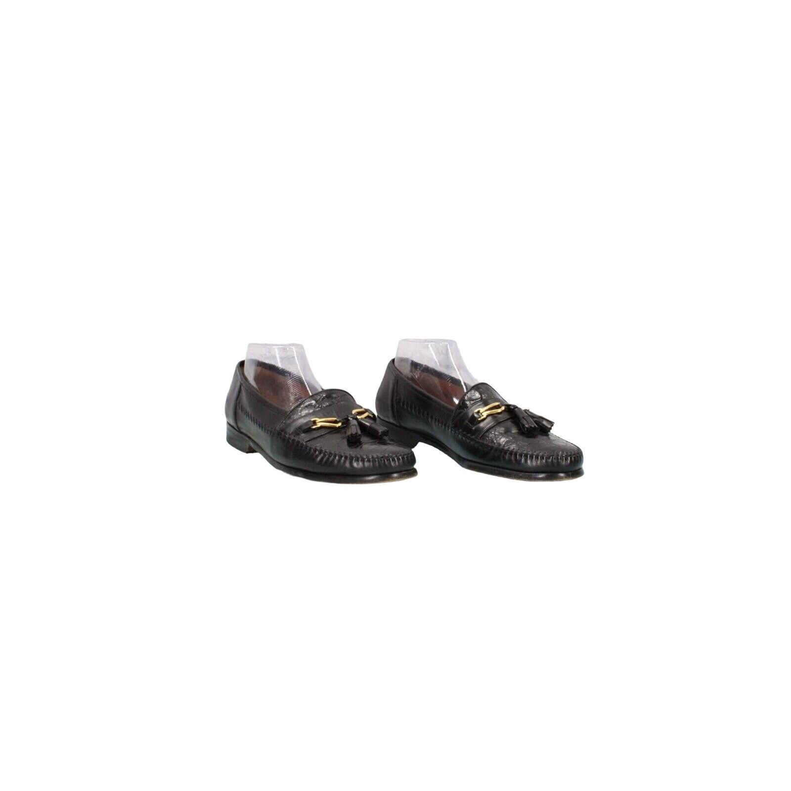 Leather Garys International Womens Tassel Slip On Dress Shoes Size US 9.5 / IT 39.5 - 4 Thumbnail