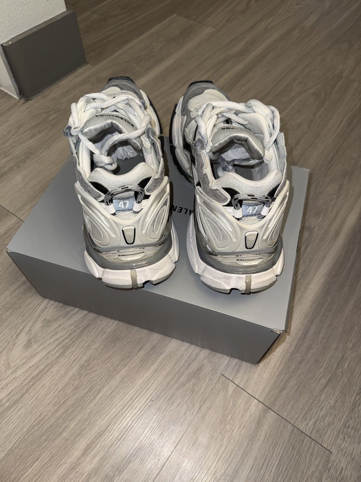 Balenciaga Balenciaga Mens Runner Sneaker Size US 14 / EU 47 - 5 Thumbnail