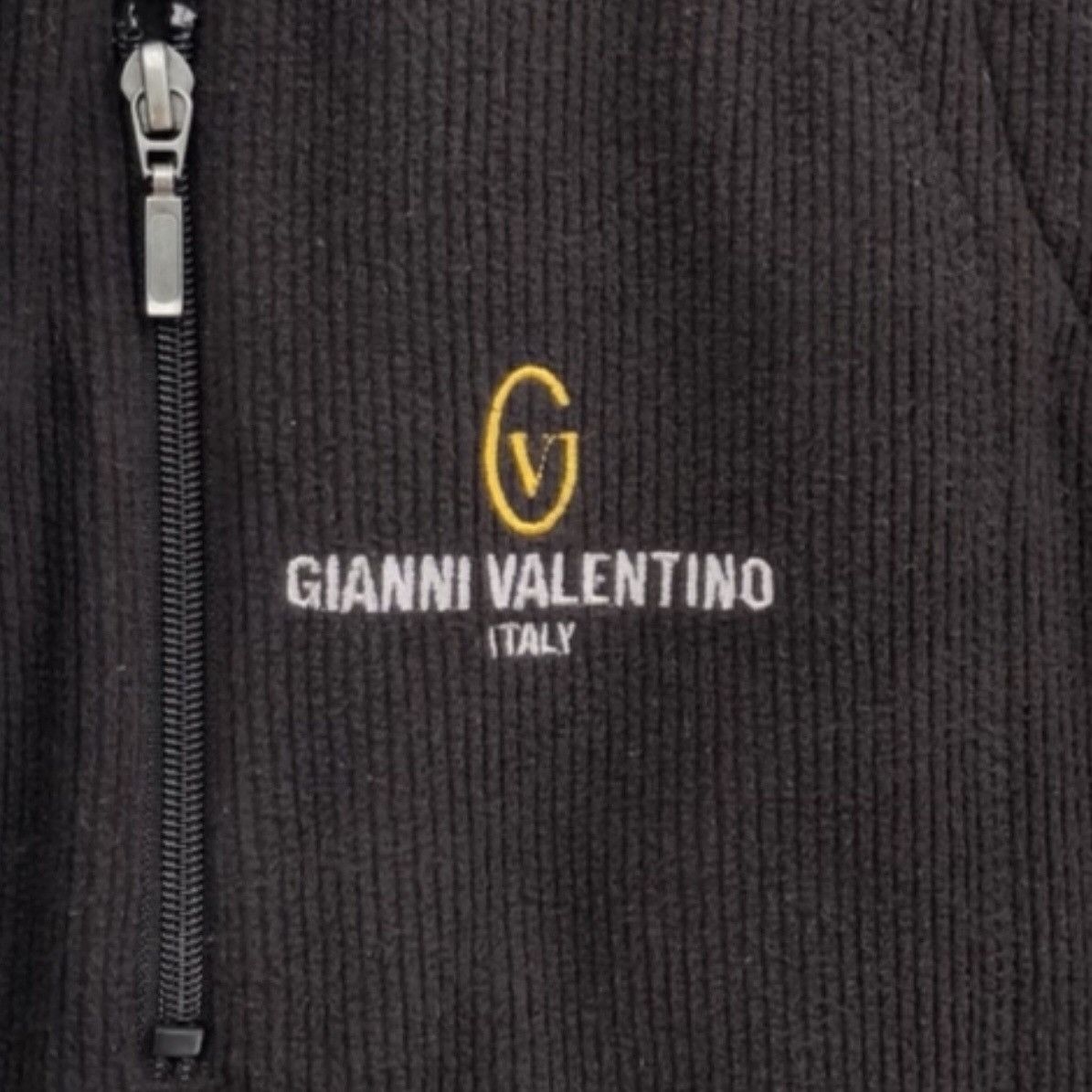 Valentino GIANNI VALENTINO ITALY Corduroy Embroidered Logo Vest Jacket Size US L / EU 52-54 / 3 - 3 Thumbnail