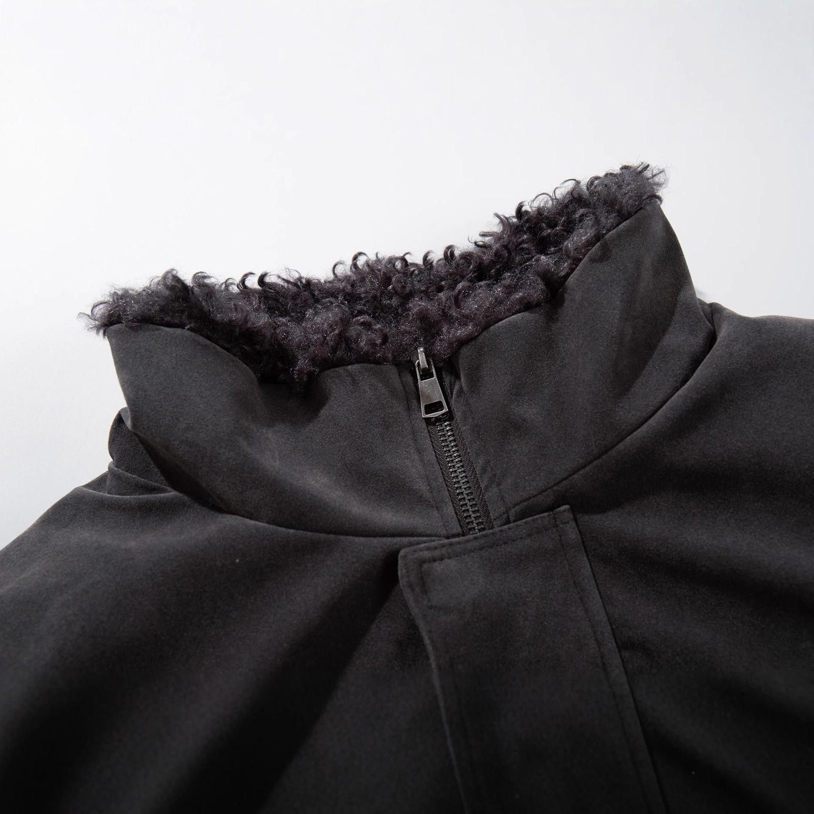 Japanese Brand Faux Fur Lined Bomber Jacket, Mens Outerwear Size US M / EU 48-50 / 2 - 2 Thumbnail