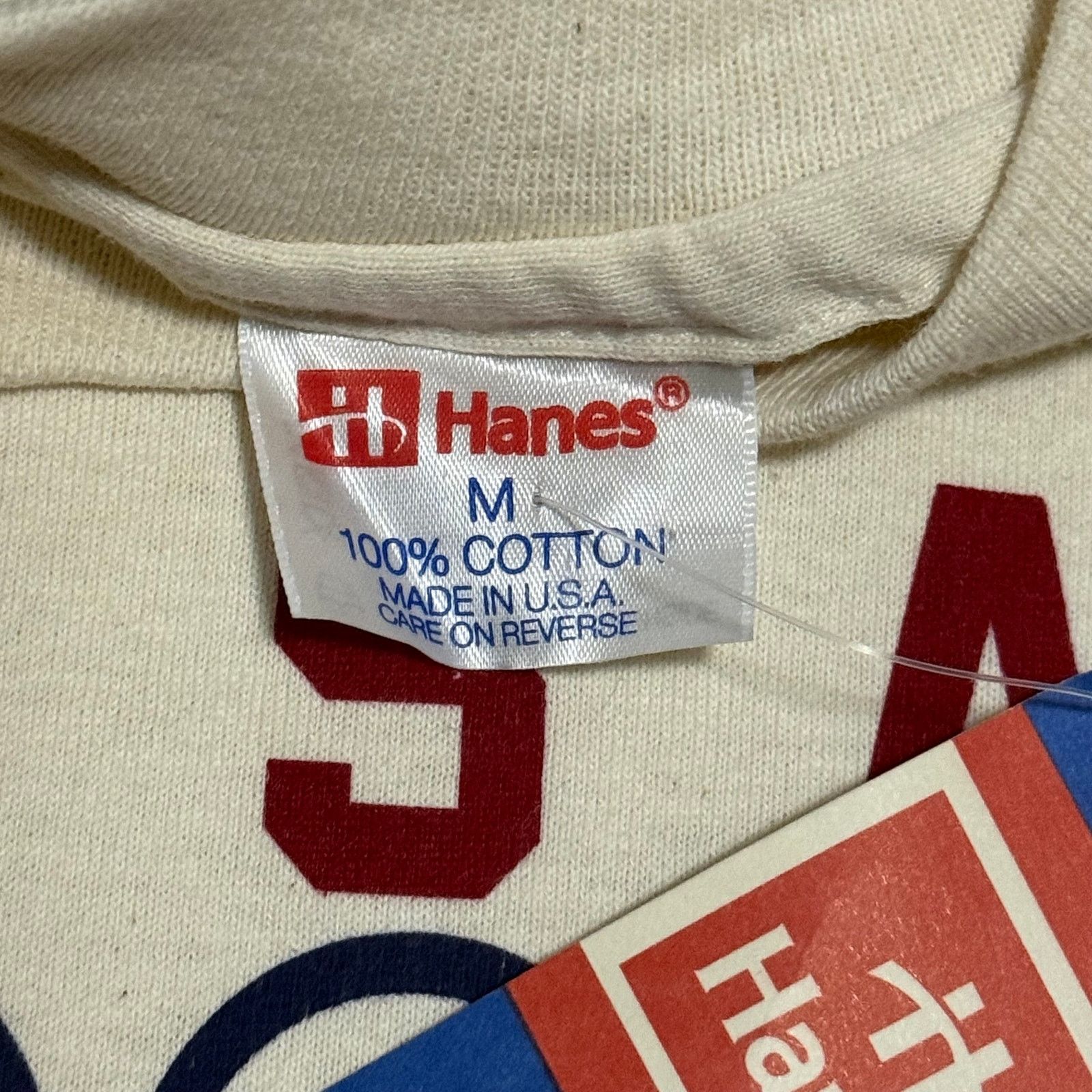 Hanes × USA Olympics × Vintage 1996 USA Olympics Shirt Atlanta Stars & Stripes Sleeves Size US M / EU 48-50 / 2 - 6 Thumbnail