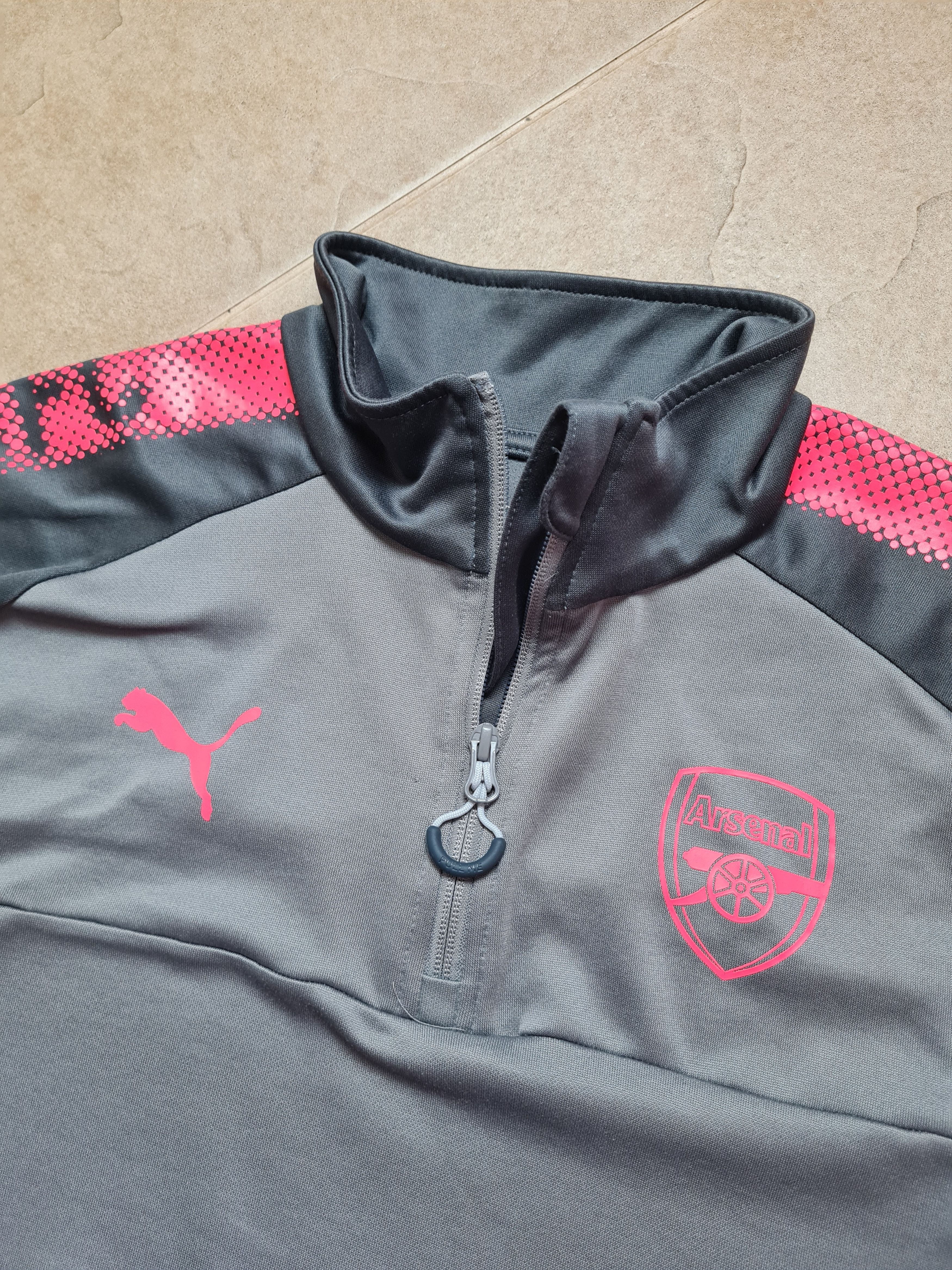 Puma JERSEY ARSENAL TRAINING SOCCER SHIRT LONG SLEEVE PUMA SZ M Size US M / EU 48-50 / 2 - 11 Thumbnail