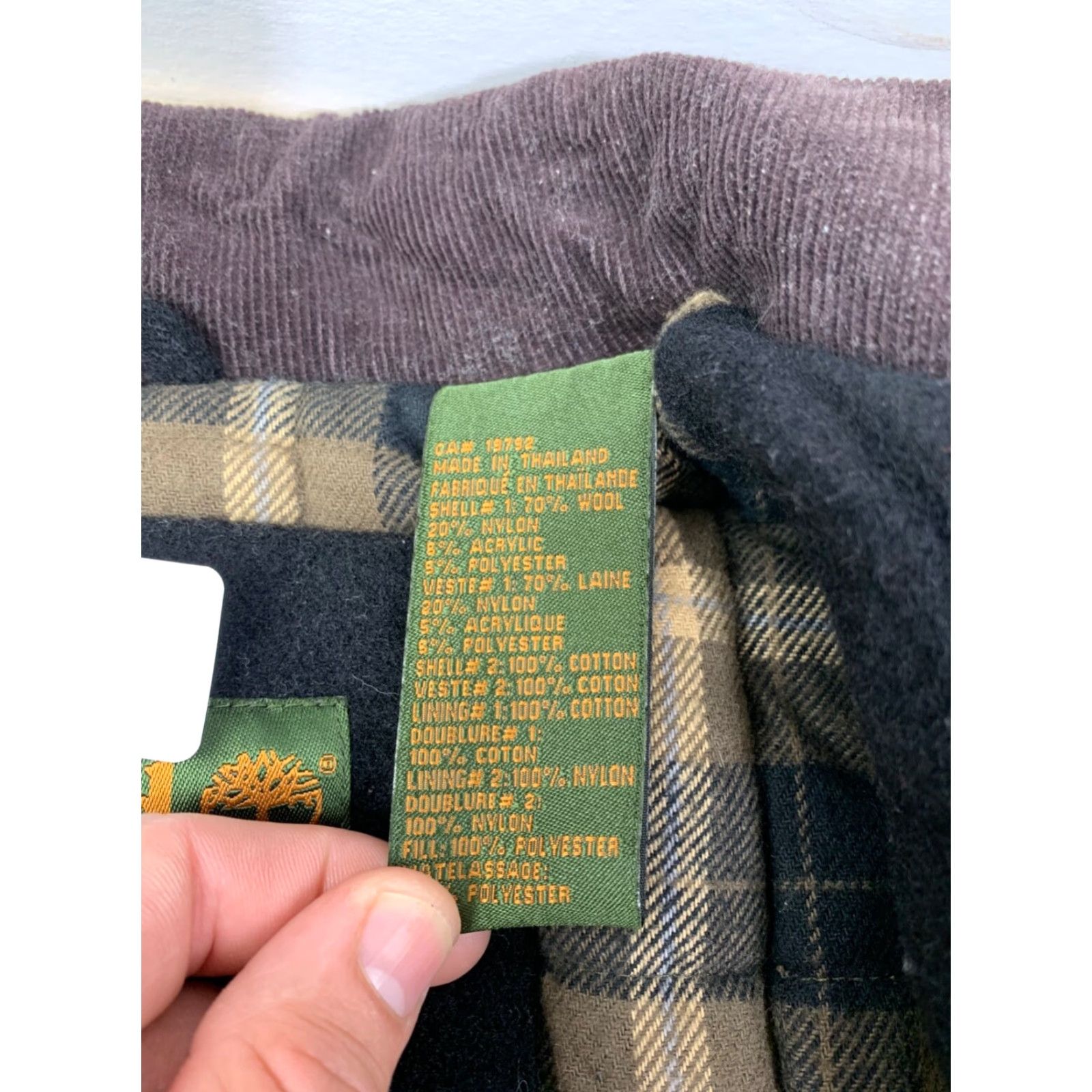 Timberland VINTAGE Timberland Weathergear Wool Jacket Mens XS Black Lined Heavy Weathergear Chore Jacket 10962 Size US XS / EU 42 / 0 - 6 Thumbnail
