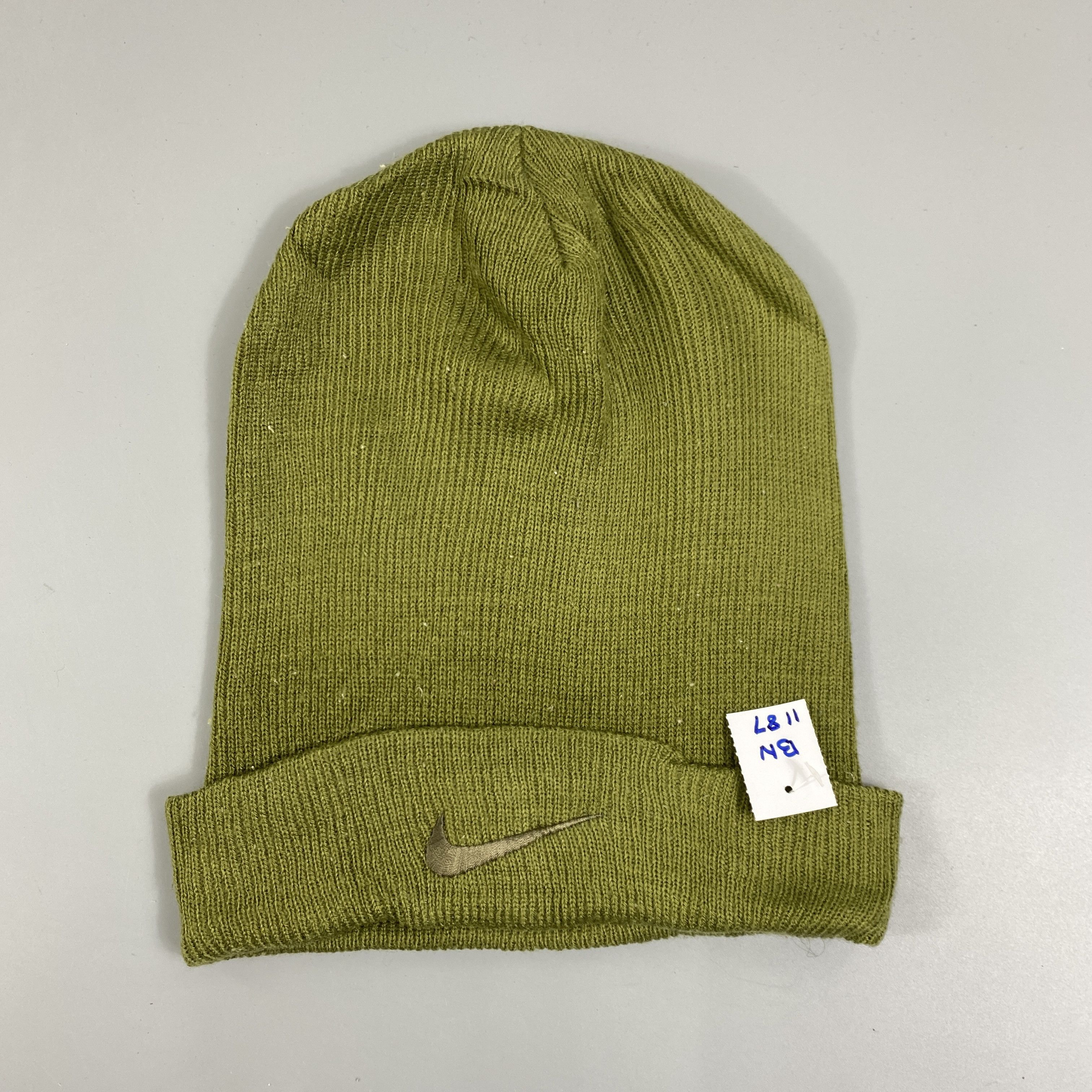 Nike Nike Green Swoosh Slouchy Beanie Hats -BN1187 Size ONE SIZE - 6 Thumbnail
