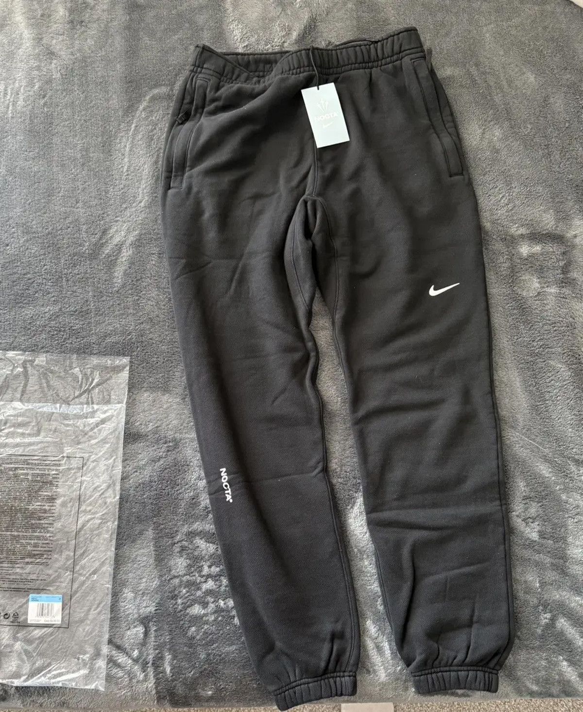 NOCTA × Nike Nike NOCTA SYSMAU Black Fleece Pants Size US 32 / EU 48 - 1 Thumbnail