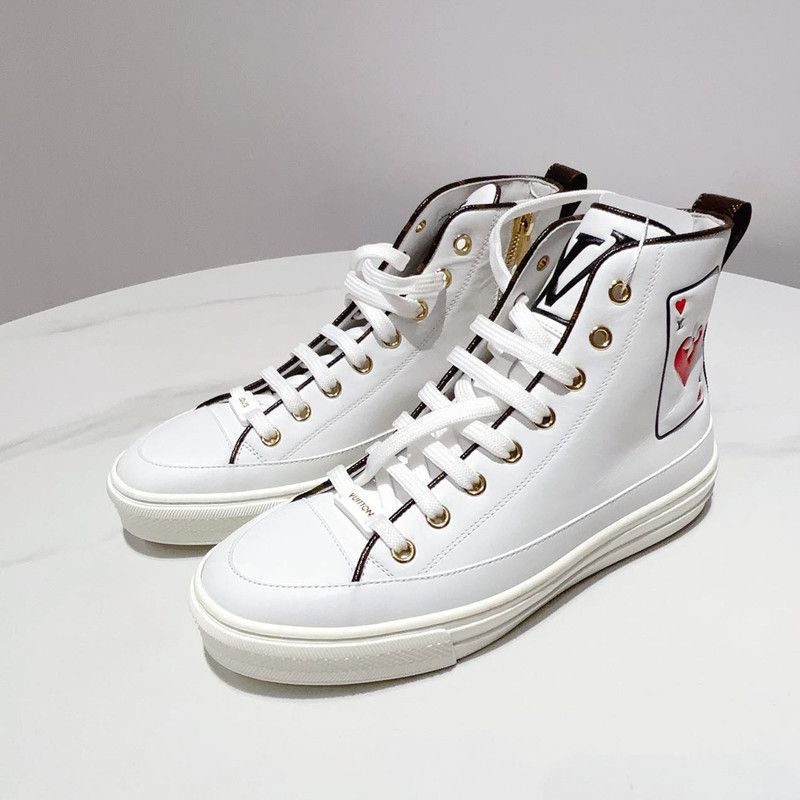 Louis Vuitton Louis Vuitton Stellar High-Top Sneakers for Women -2505 Size US 8 / IT 38 - 1 Thumbnail
