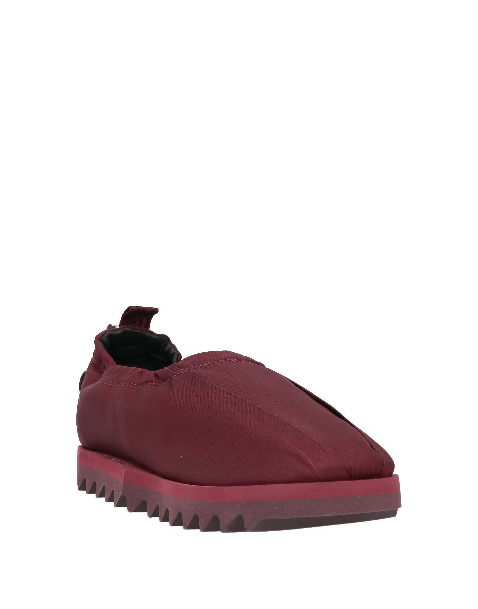 A-COLD-WALL* o1f1d3z0825 Drawstring Slip-on Sneakers in Burgundy Size US 10 / EU 43 - 2 Thumbnail